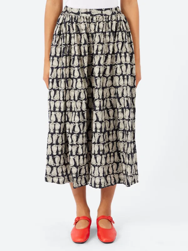 Cat Patrol Print Skirt made by Pas de Calais