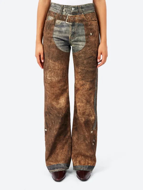 Regular Fit Printed Jeans sold by gravitypope