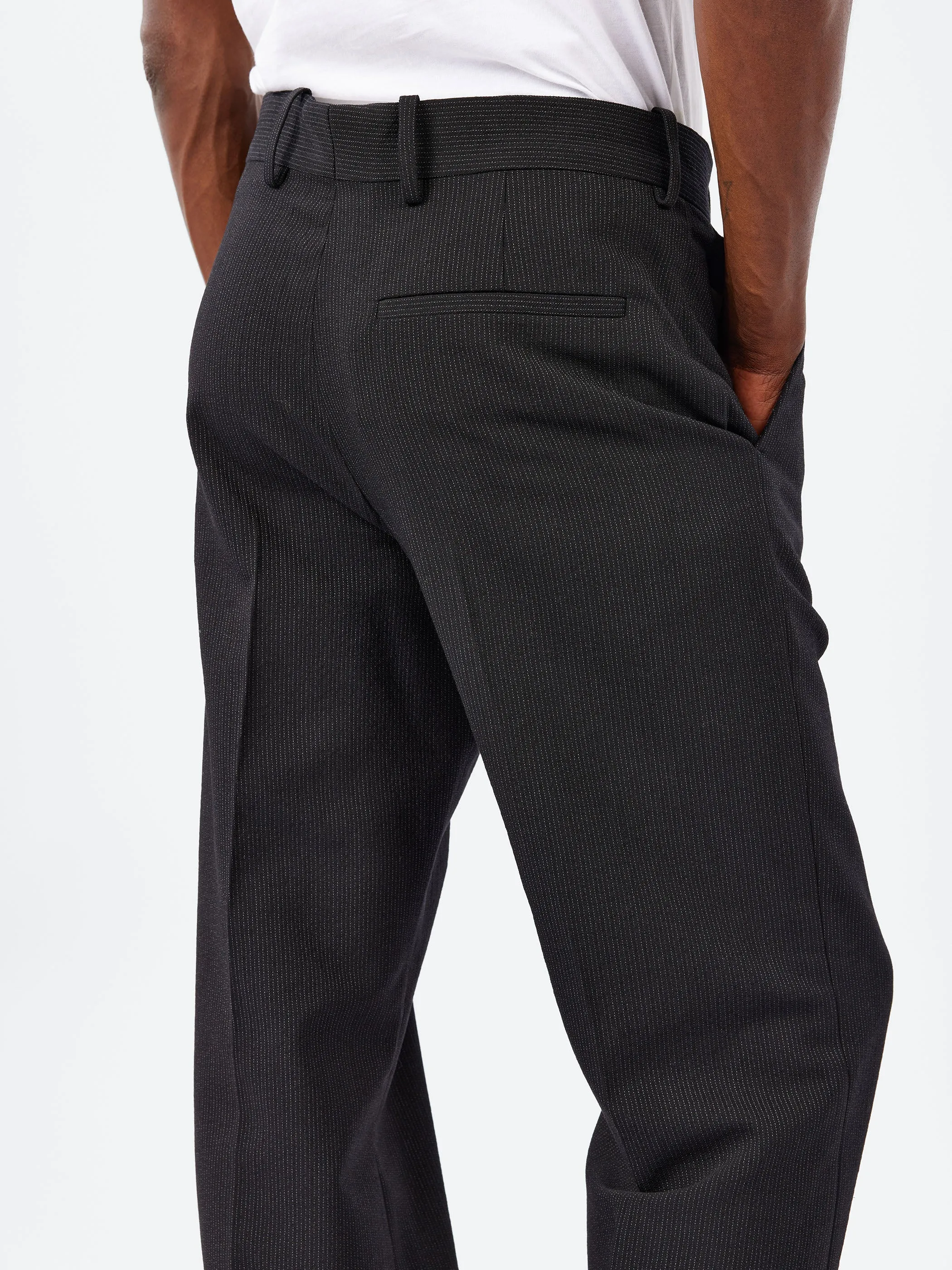 Palvin Wool Barre Jacquard Trousers sold by gravitypope product image thumbnail 4