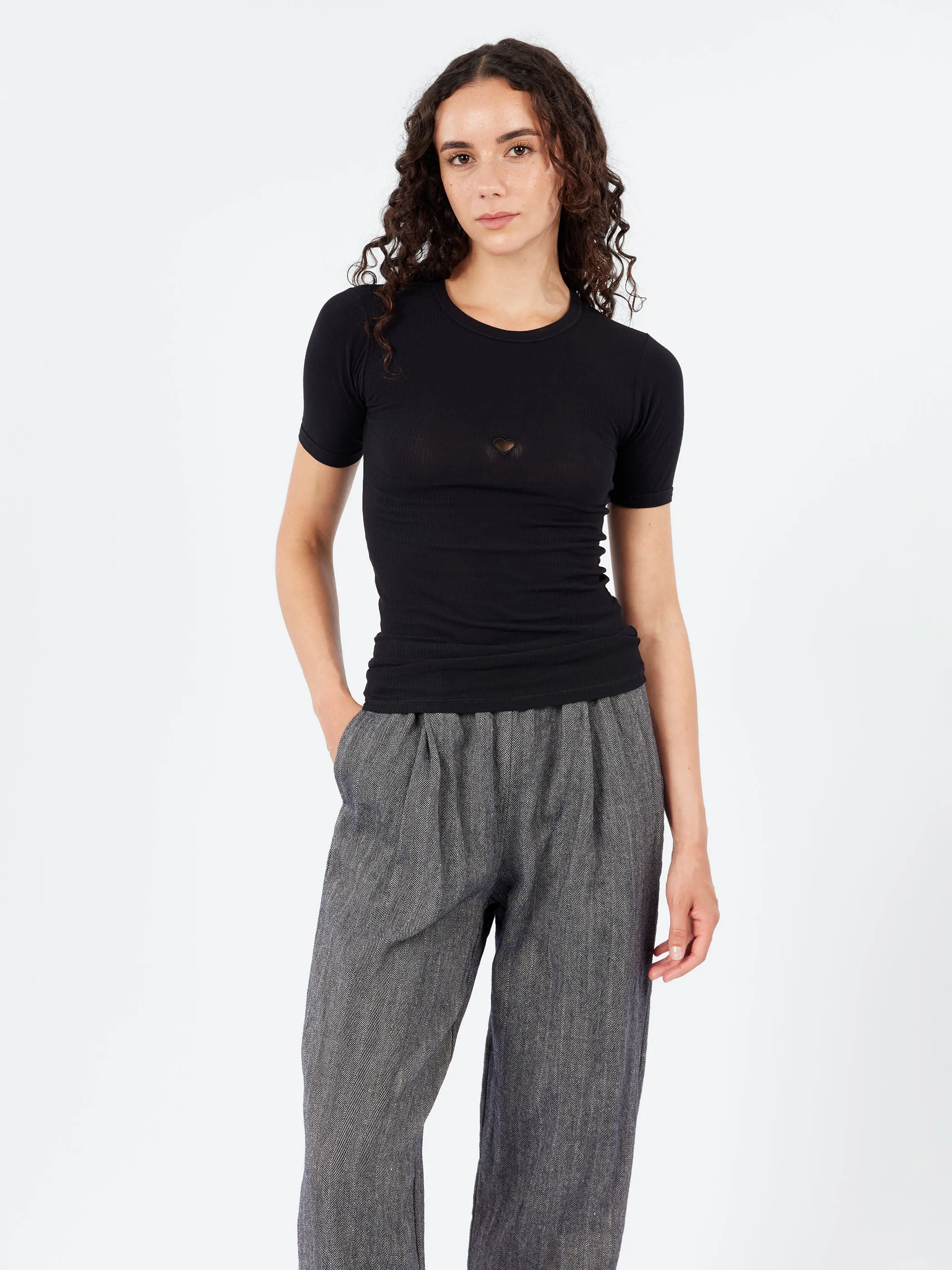 Heart Short Sleeve sold by gravitypope product image thumbnail 4