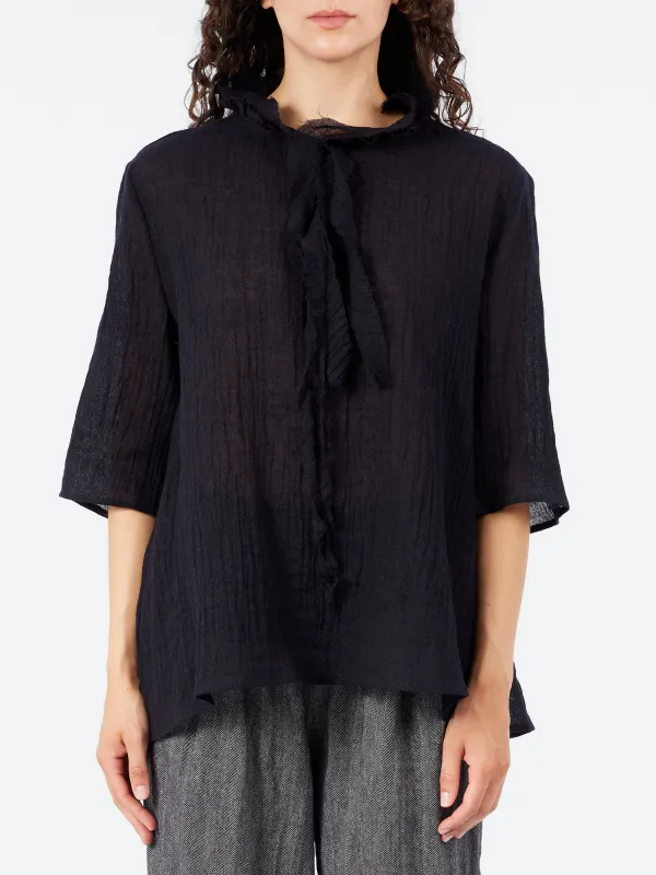 P1990 Ruffle Shirt sold by gravitypope