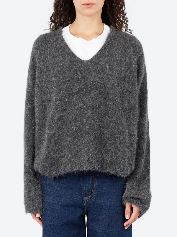 Angora Comfy V-Neck sold by gravitypope