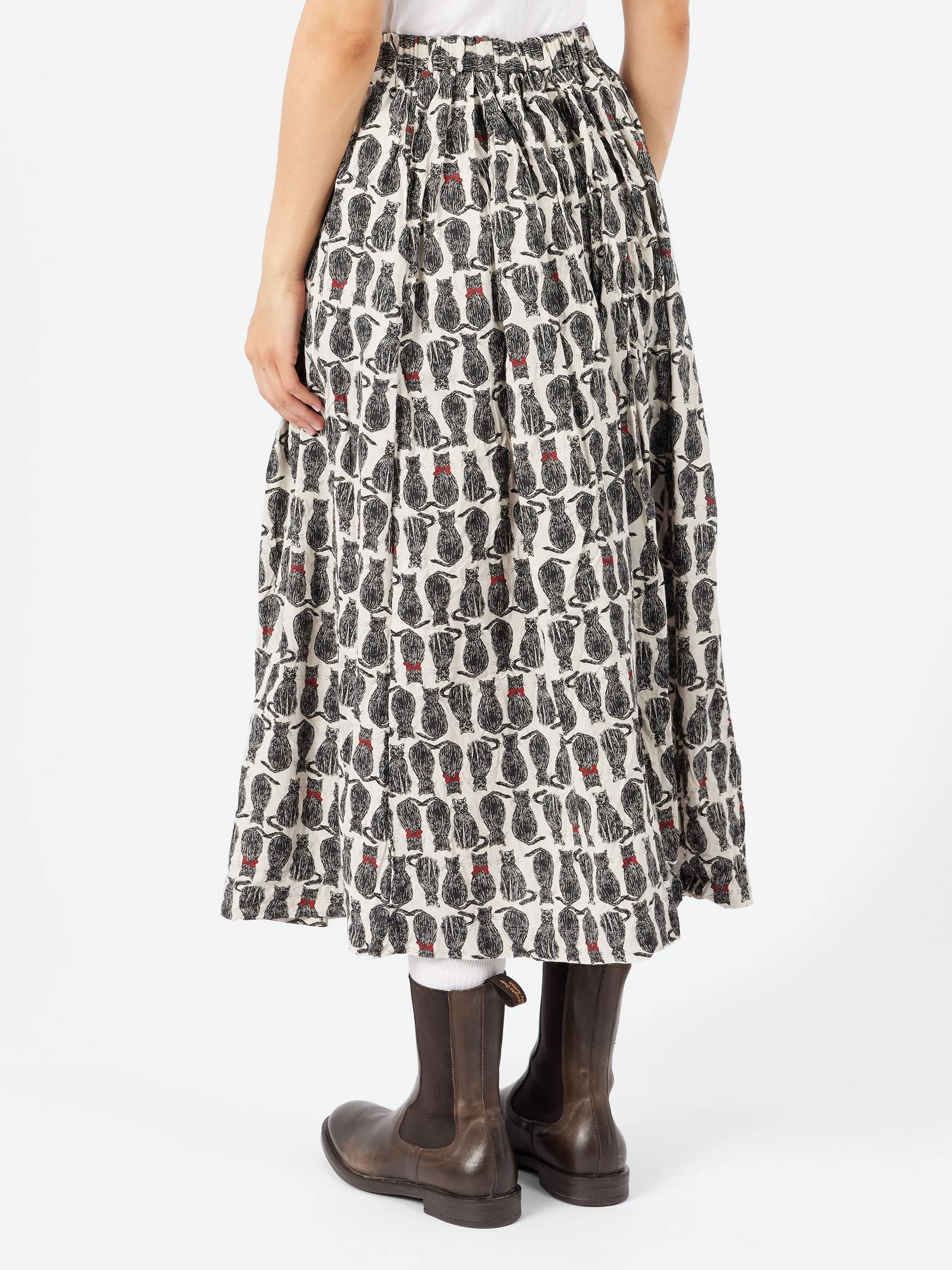 Cat Patrol Print Skirt sold by gravitypope product image thumbnail 3
