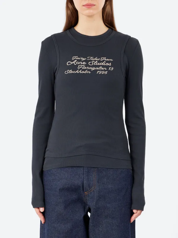 Layered Long-Sleeve T-Shirt sold by gravitypope