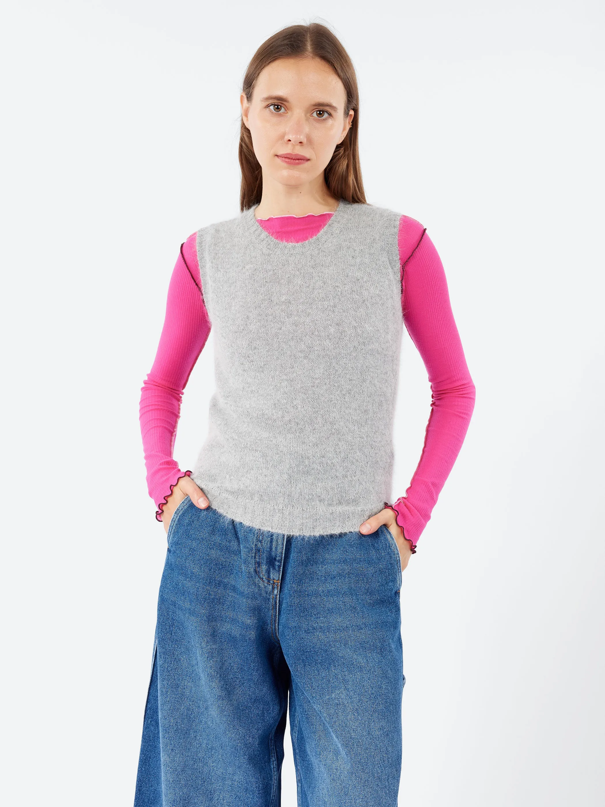 Angora Vest sold by gravitypope product image thumbnail 4