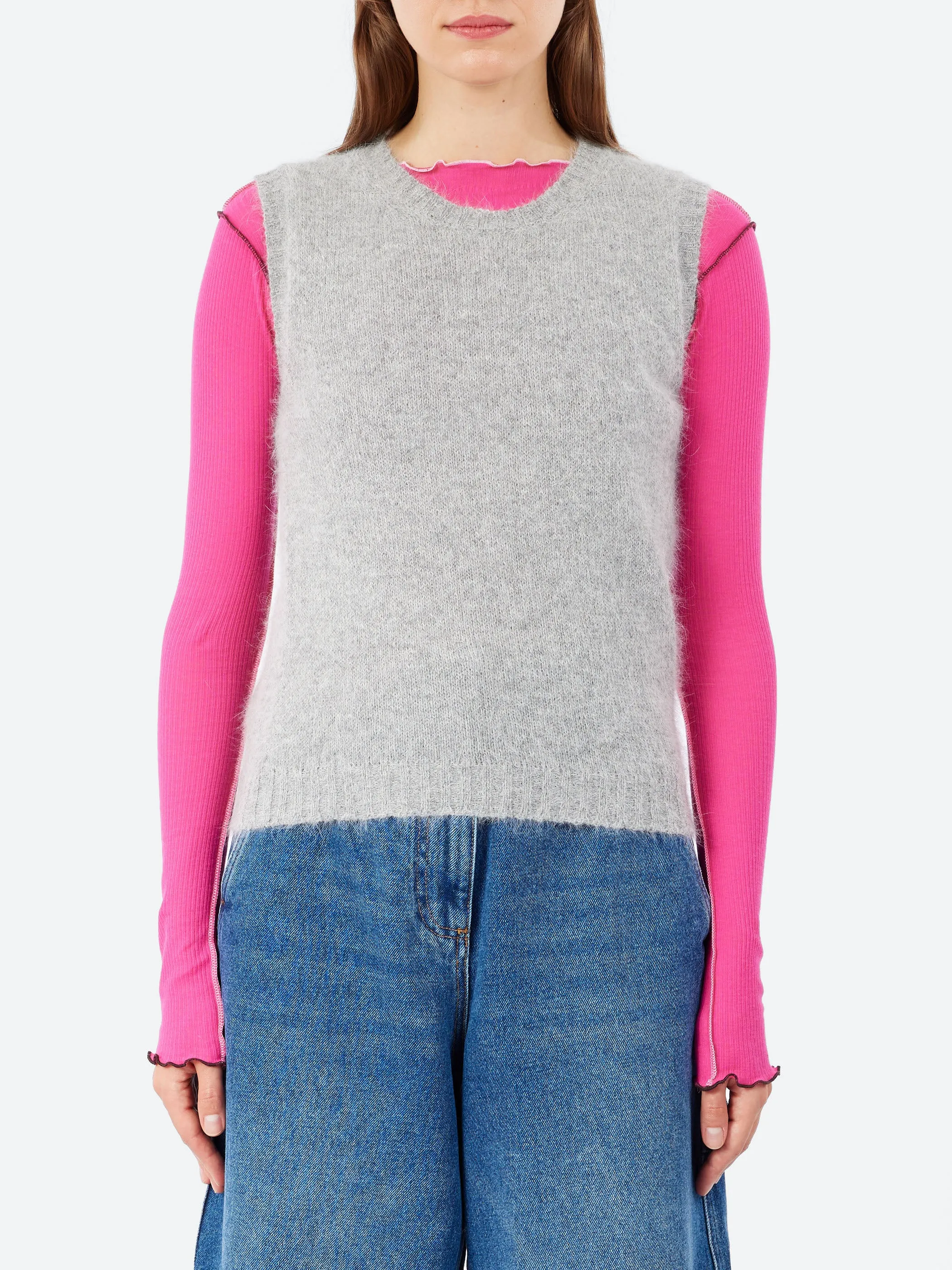 Angora Vest sold by gravitypope