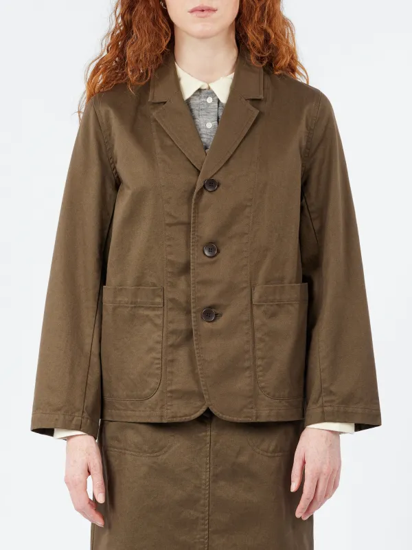 Cotton Twill Tailored Jacket sold by gravitypope