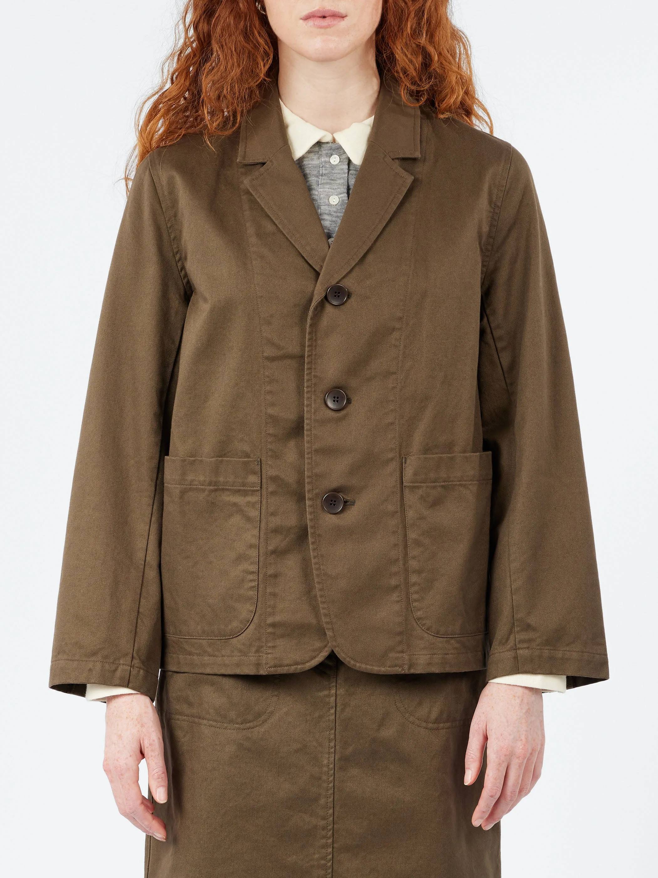 Cotton Twill Tailored Jacket sold by gravitypope