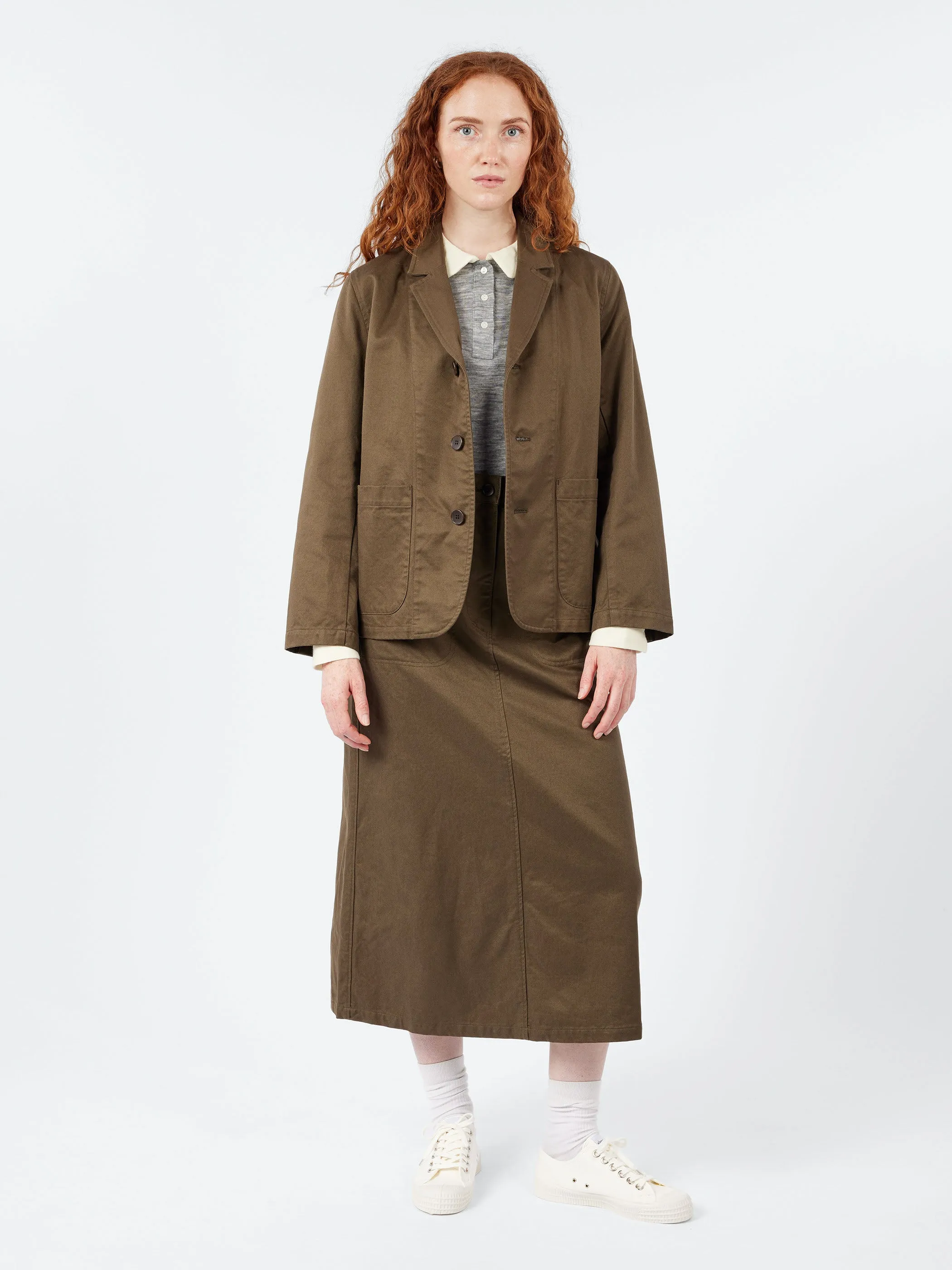 Cotton Twill Tailored Jacket sold by gravitypope product image thumbnail 2