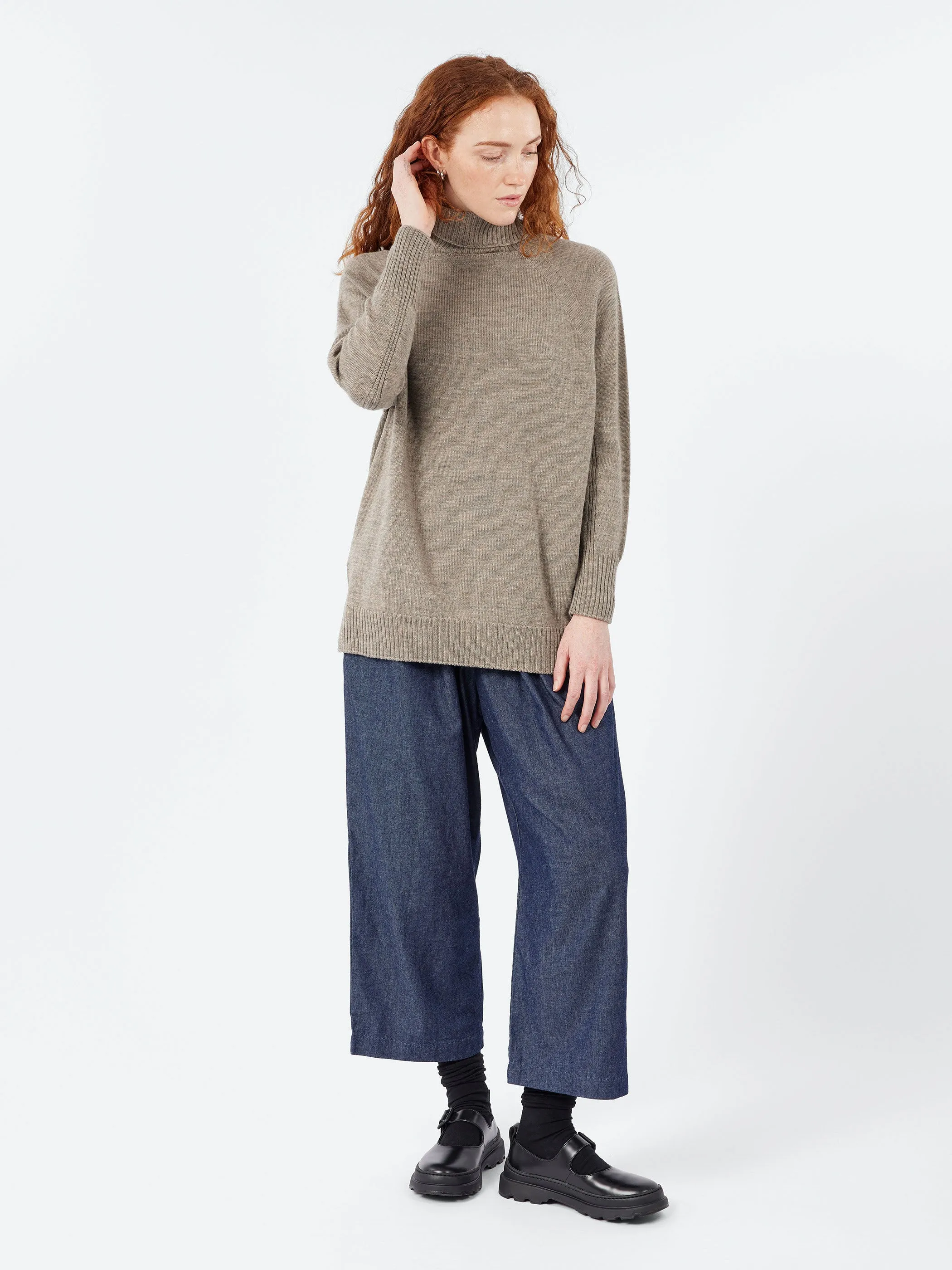 Denim Cozy Pants sold by gravitypope product image thumbnail 2