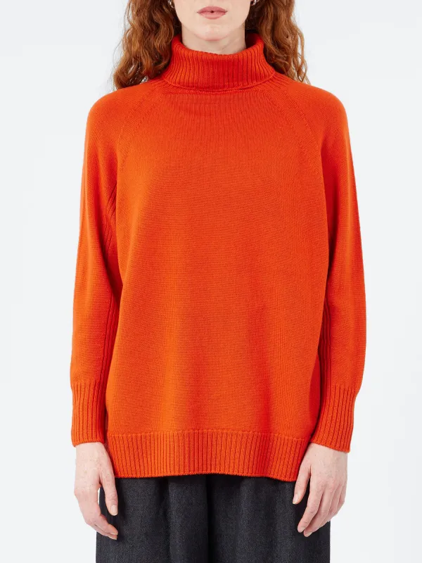 Raglan Sleeve Turtleneck sold by gravitypope