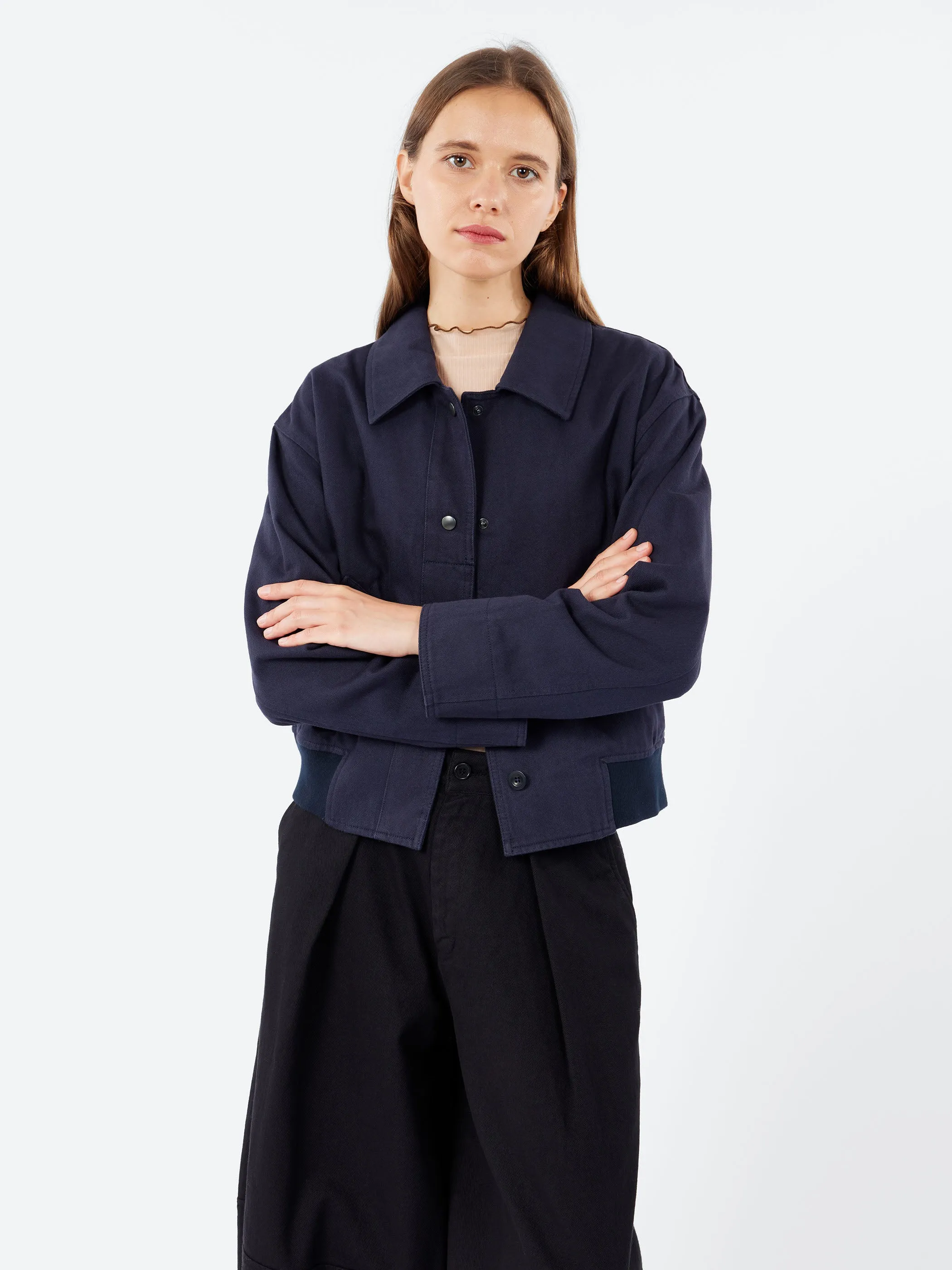 MHL Cropped Bomber Jacket sold by gravitypope product image thumbnail 4