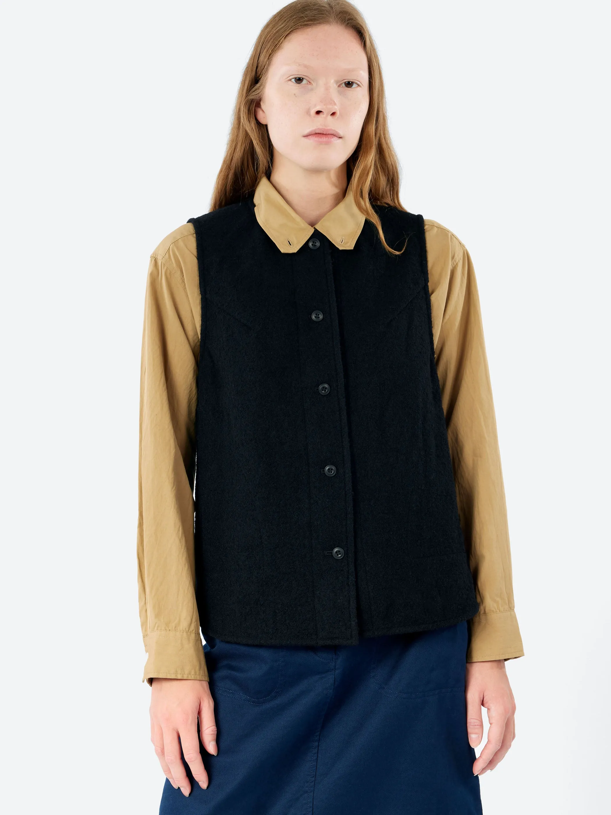 Felting Wool Vest sold by gravitypope product image thumbnail 4