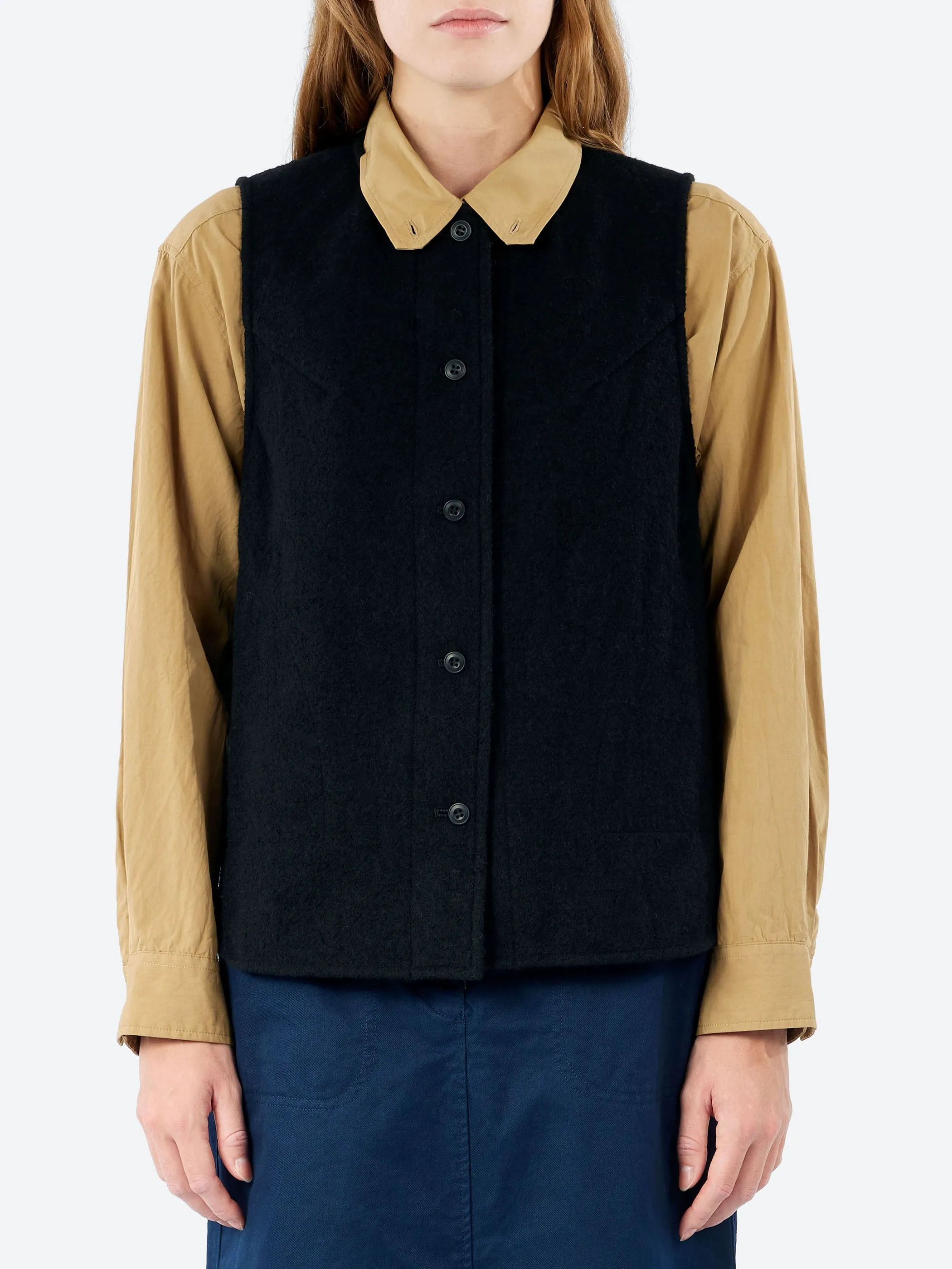 Felting Wool Vest sold by gravitypope