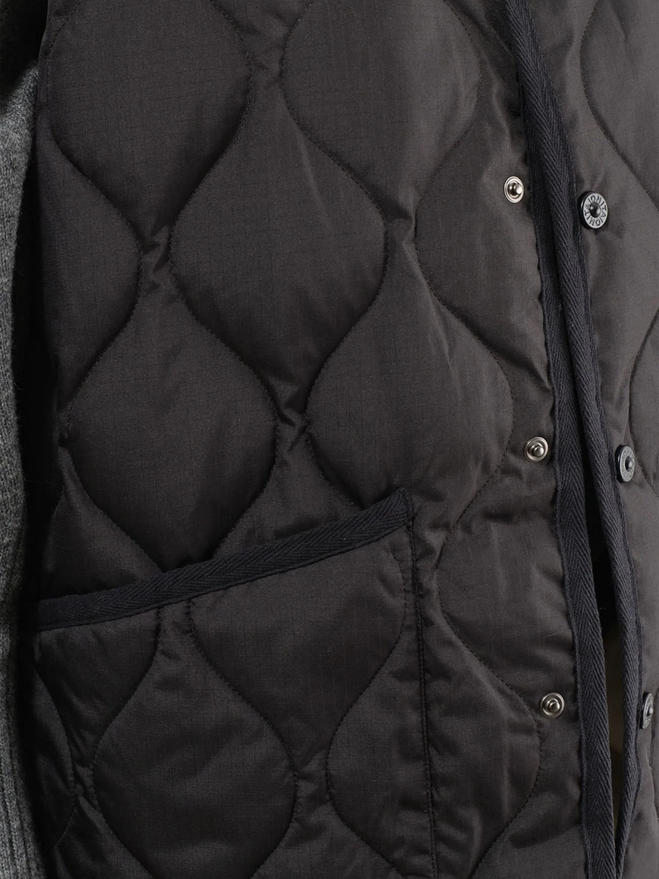 Military Crewneck Button Down Vest sold by gravitypope product image thumbnail 4