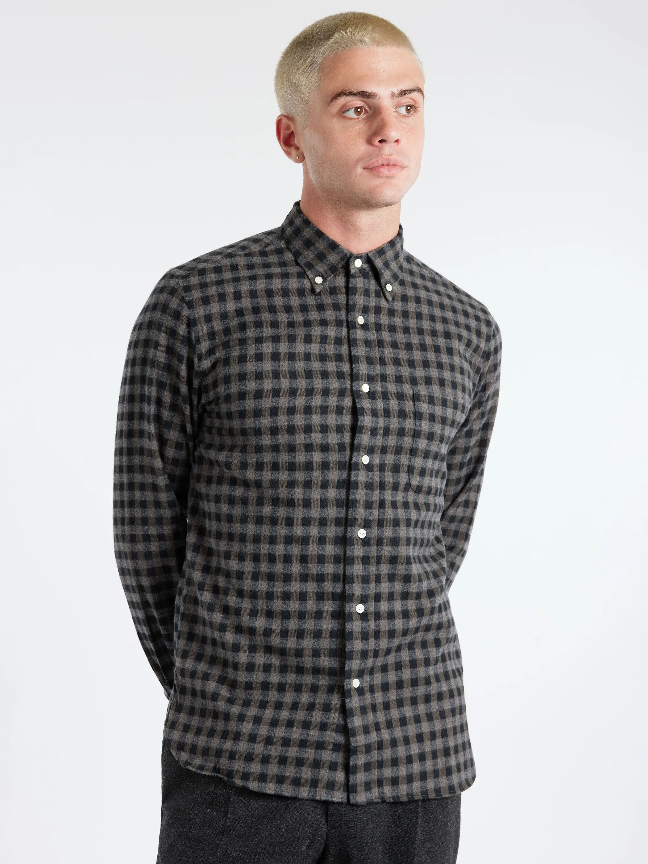 BD Shaggy Gingham Shirt sold by gravitypope product image thumbnail 4