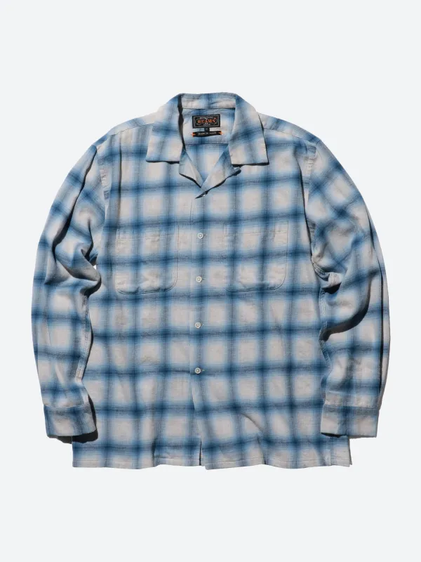 Open Collar Ombre Shirt sold by gravitypope