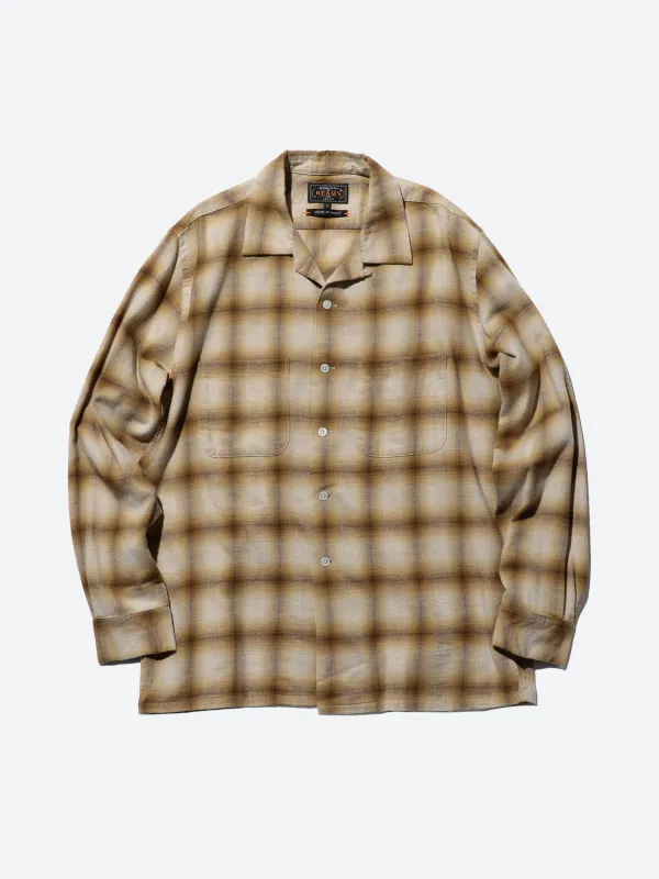 Open Collar Ombre Shirt sold by gravitypope