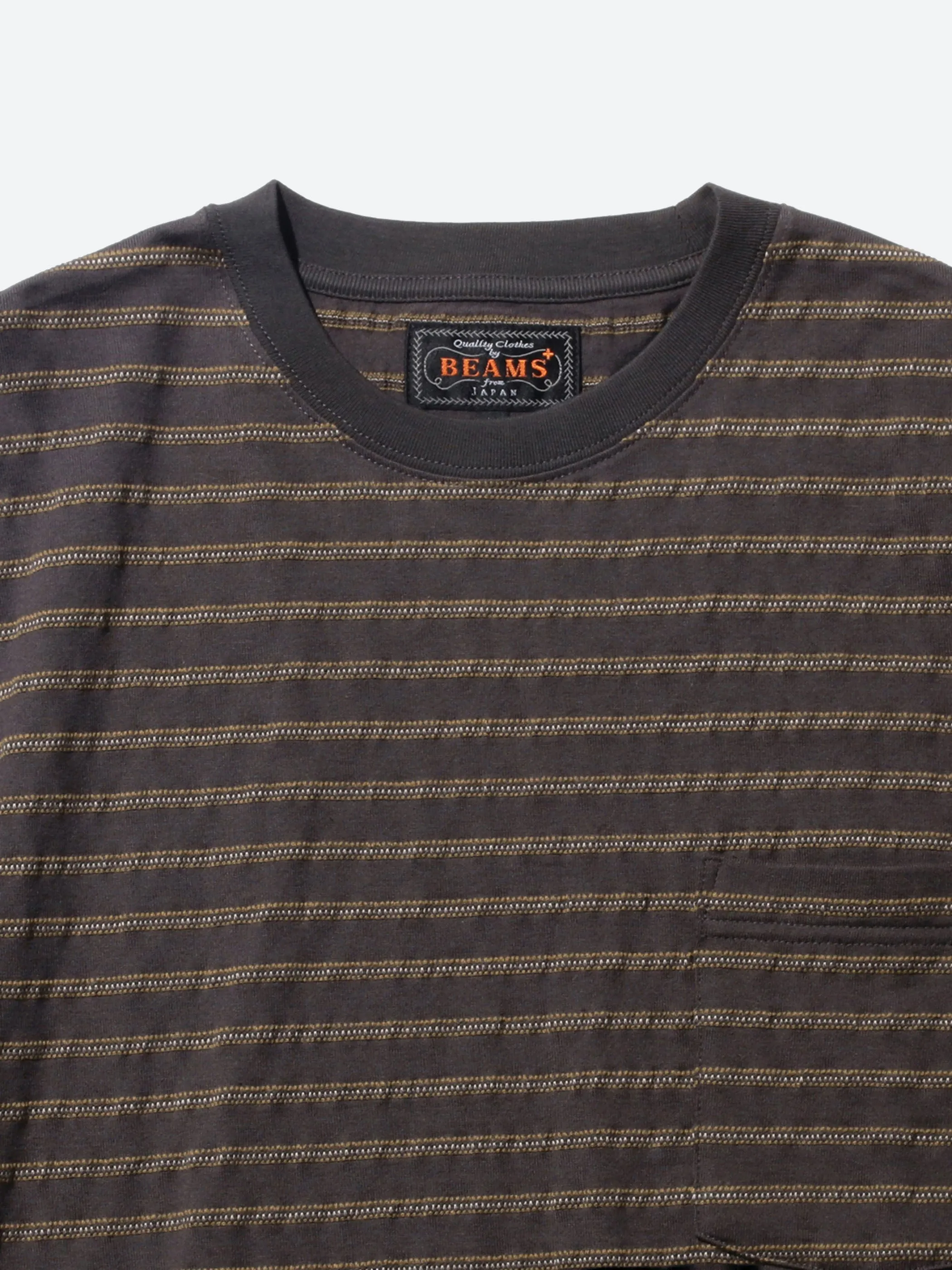 Jacquard Stripe Pocket Tee sold by gravitypope product image thumbnail 3