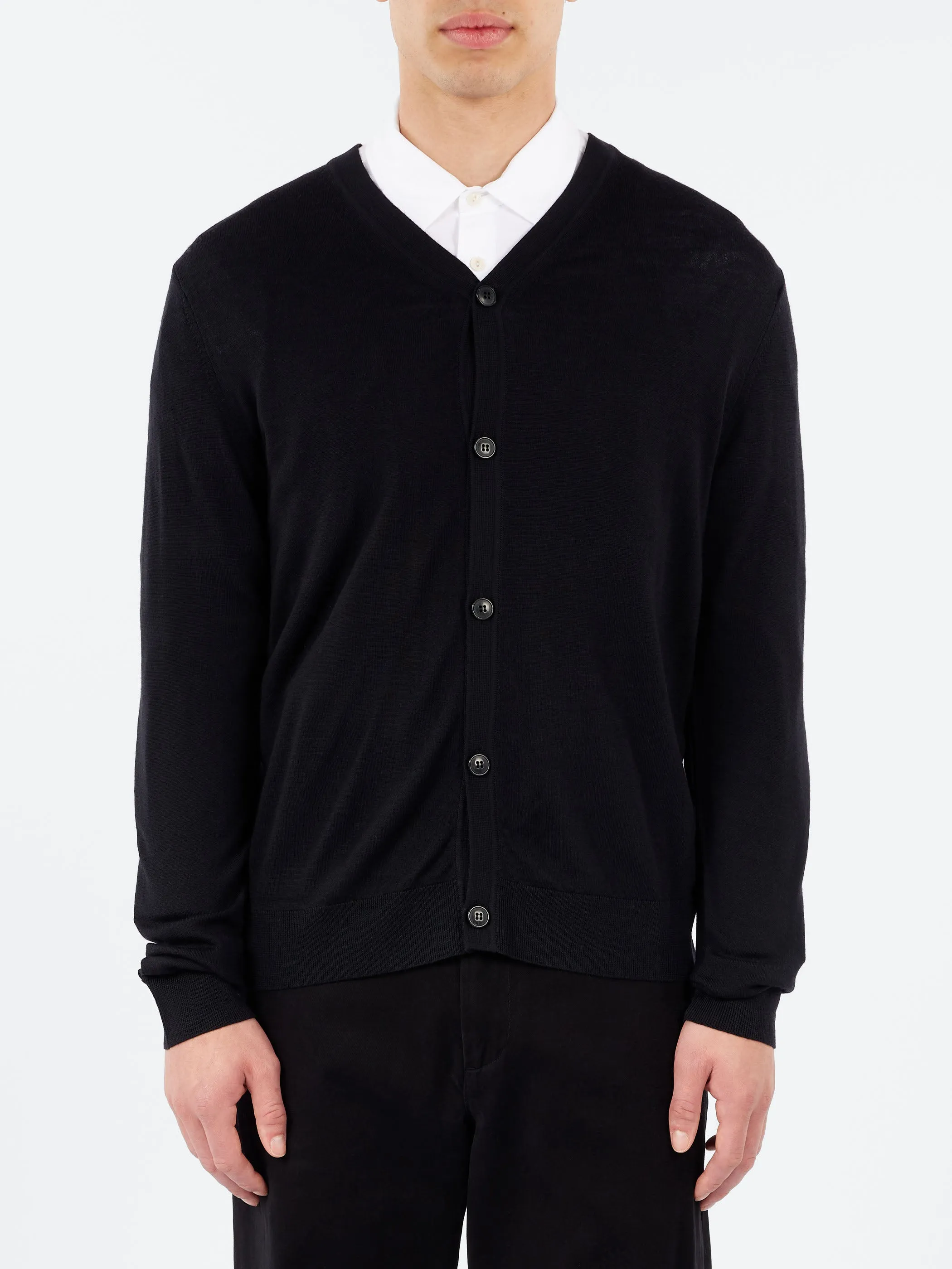 Extra-Fine Merino Cardigan sold by gravitypope