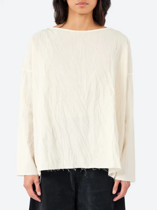 Light Wrinkled T-Shirt made by Album di Famiglia