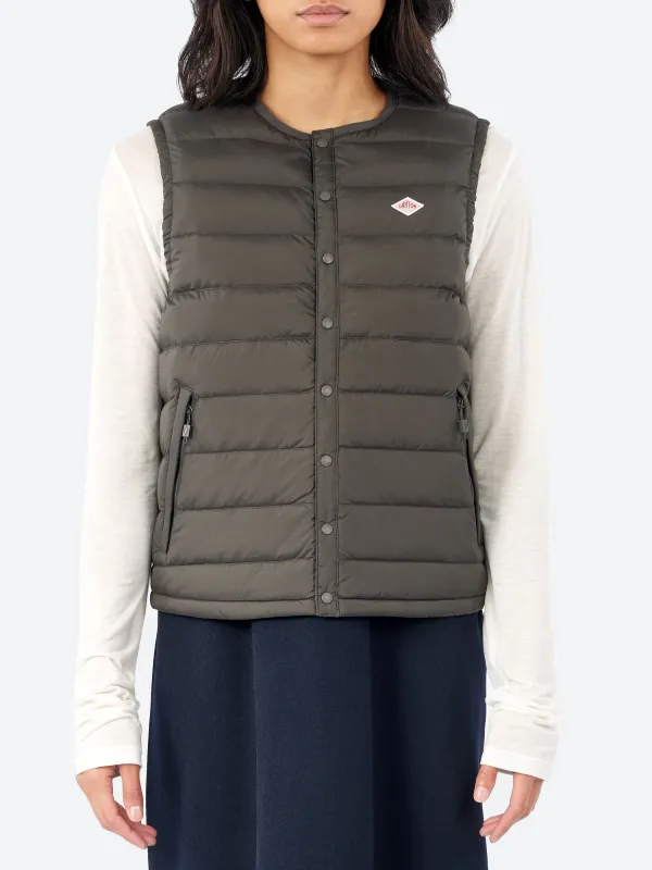 Women's Inner Down Crewneck Vest sold by gravitypope