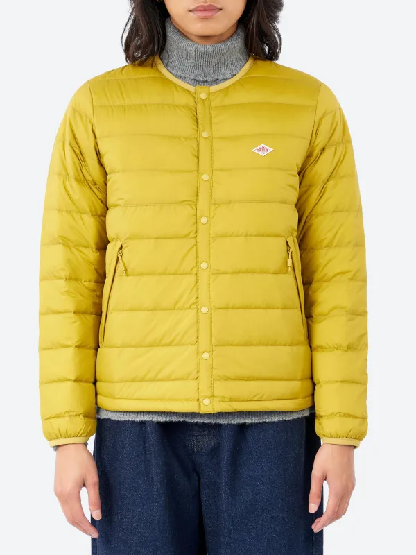 Women's Inner Down Crewneck Jacket made by Danton