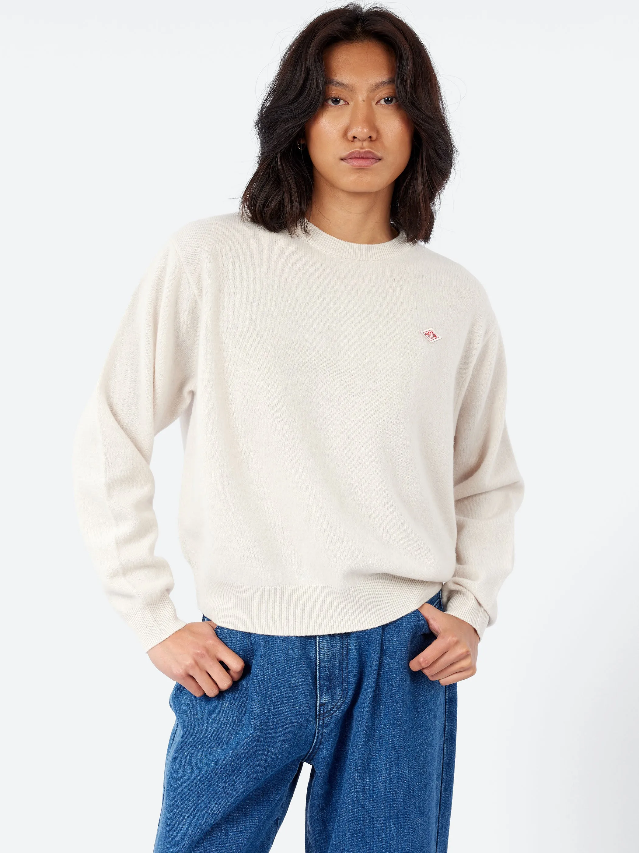 Women's Lambswool Crew Neck Knit Pullover sold by gravitypope product image thumbnail 4