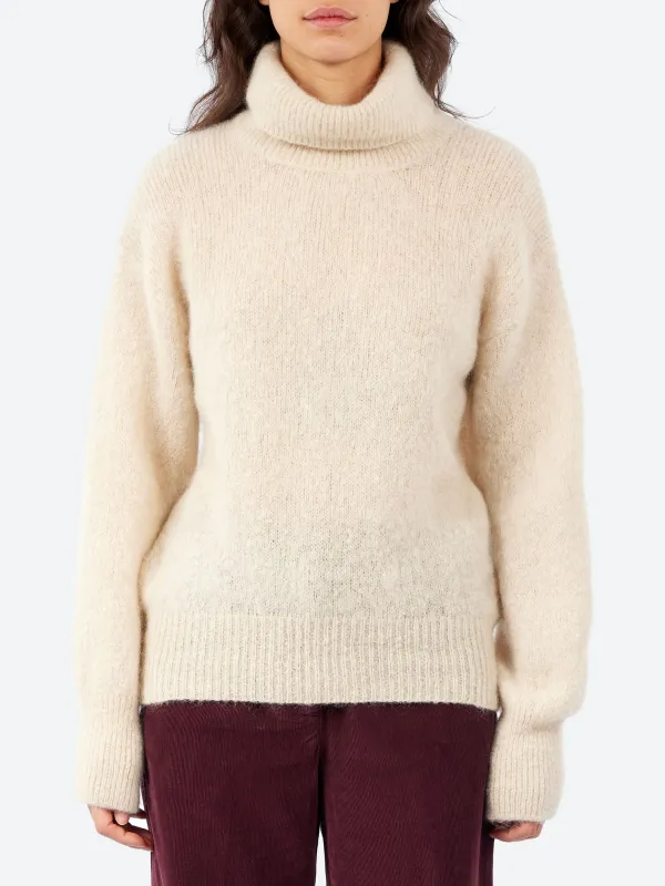 High-Neck Sweater made by Pomandère
