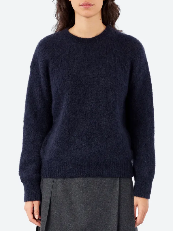Mohair Crewneck made by Pomandère