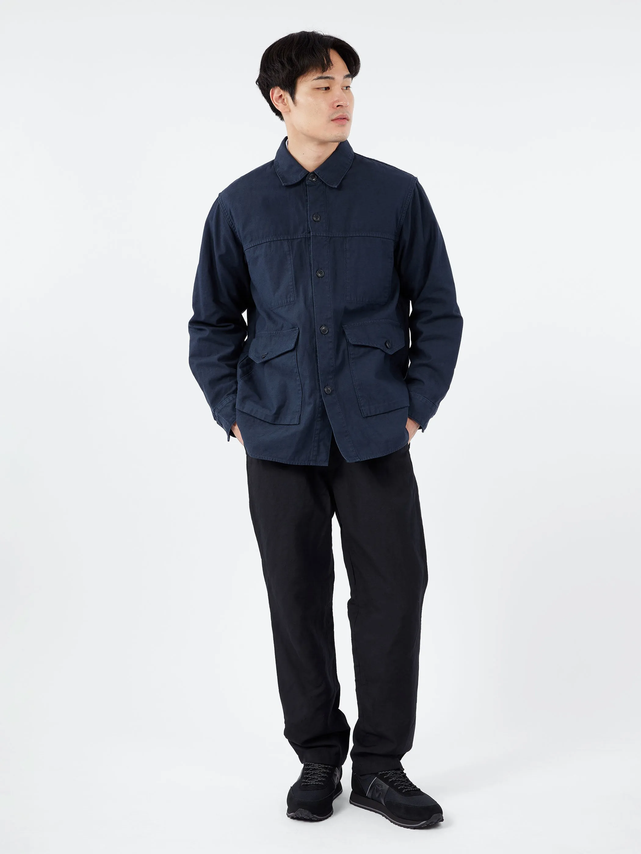 High Density Oxford Peg Top One-Tuck Pants sold by gravitypope product image thumbnail 2