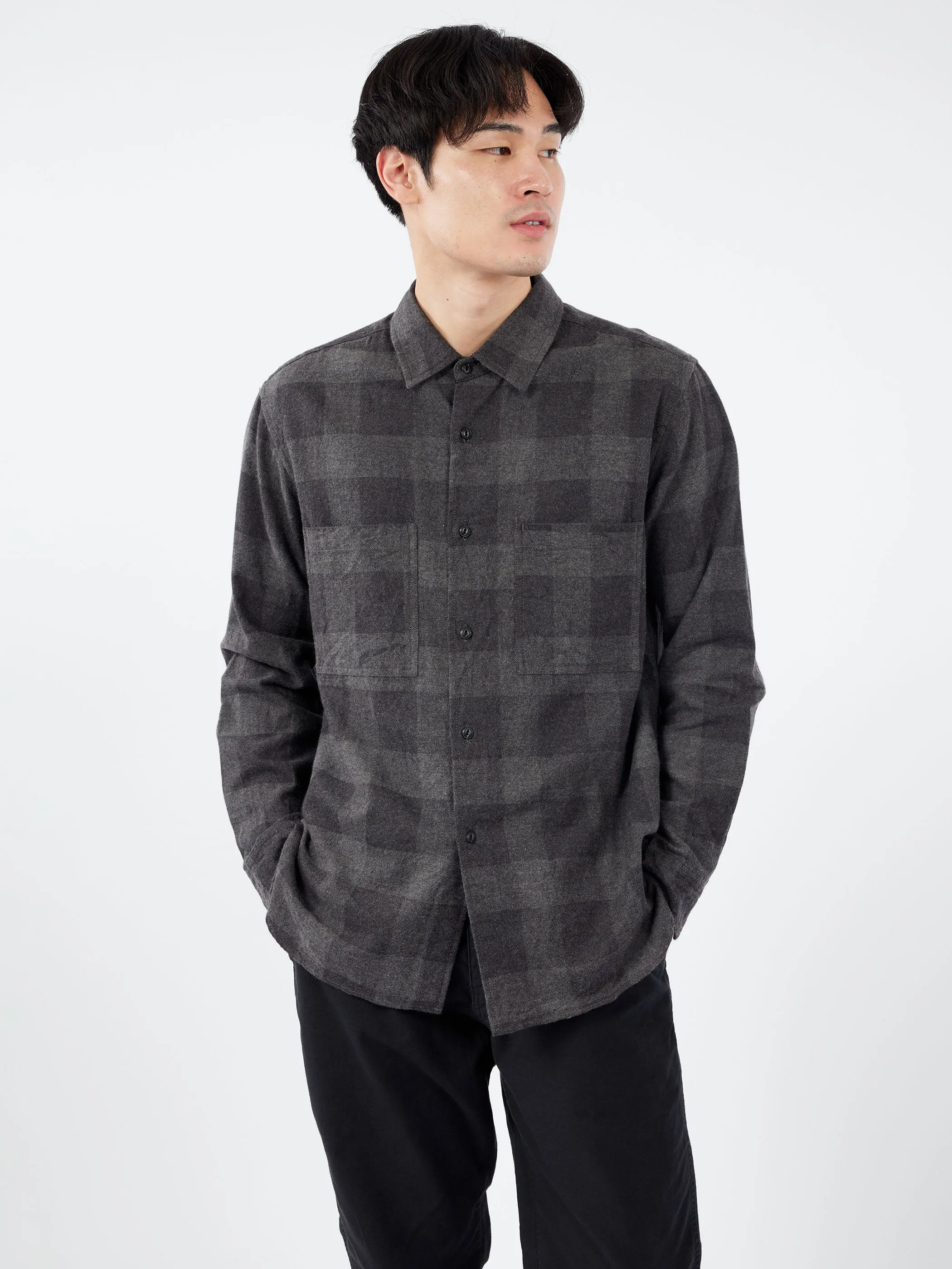 Flannel Check CPO Type Shirt sold by gravitypope product image thumbnail 2