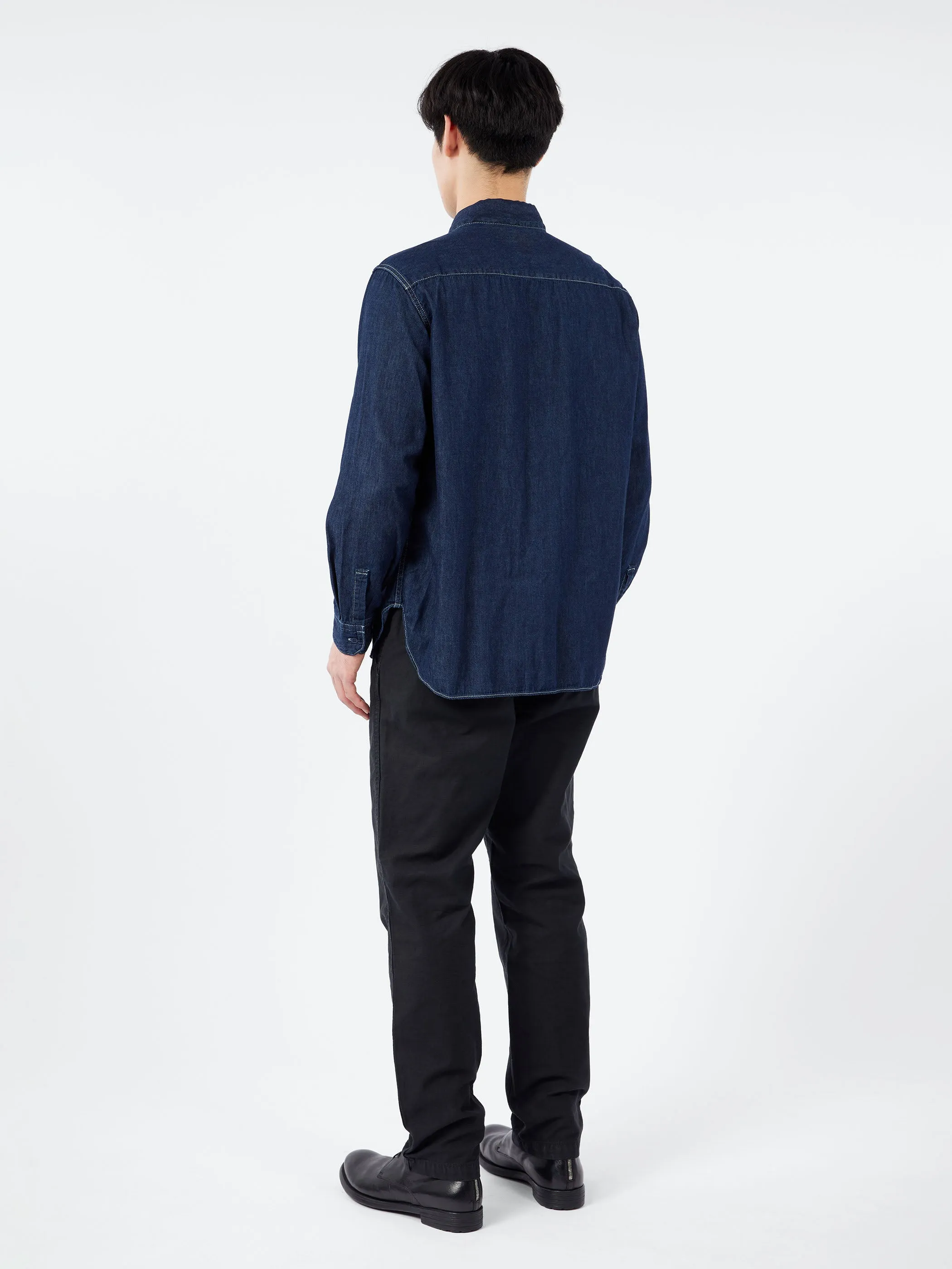 Denim Work Shirt sold by gravitypope product image thumbnail 3