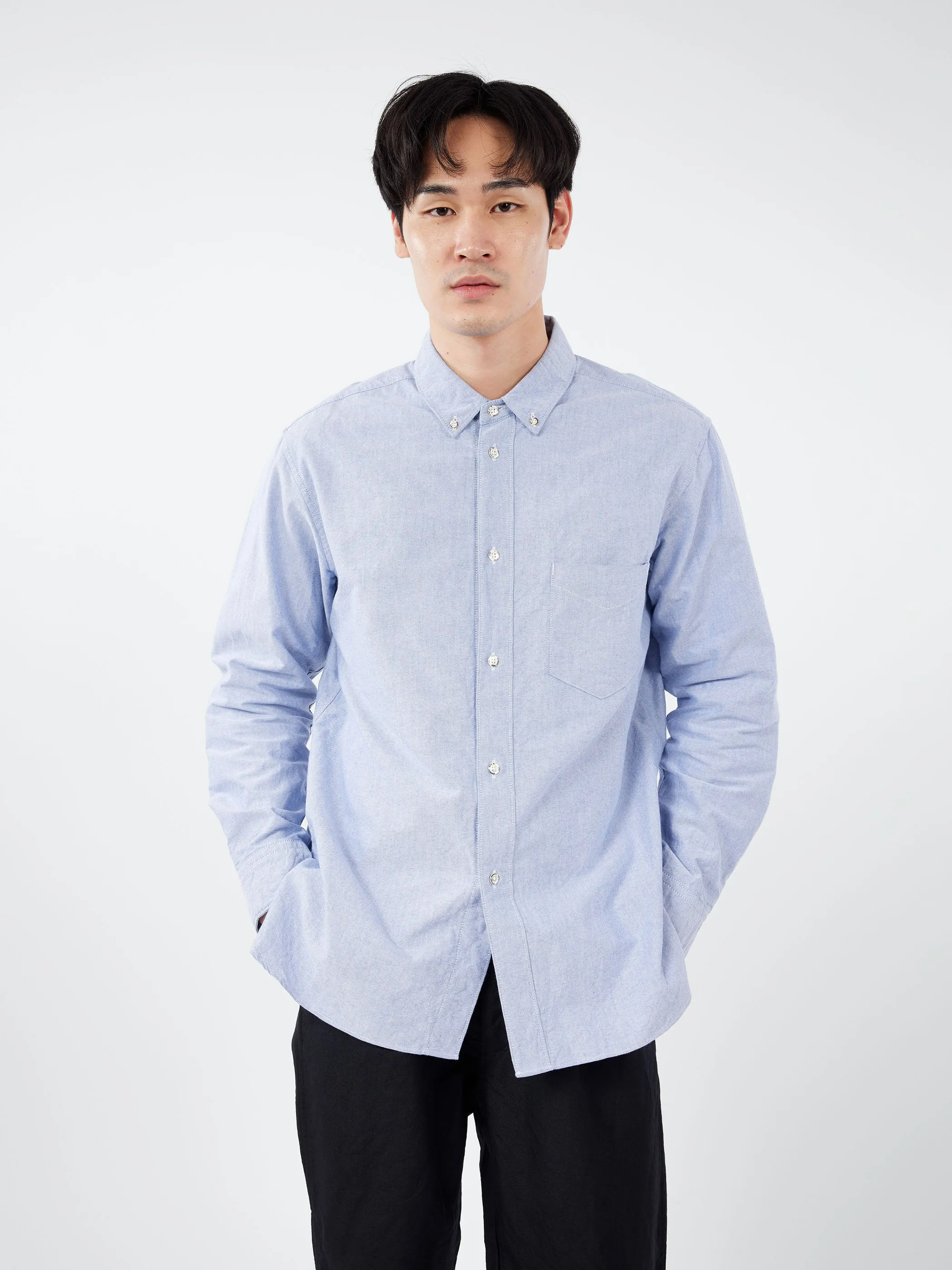 Oxford Short Point Collar Shirt sold by gravitypope product image thumbnail 4