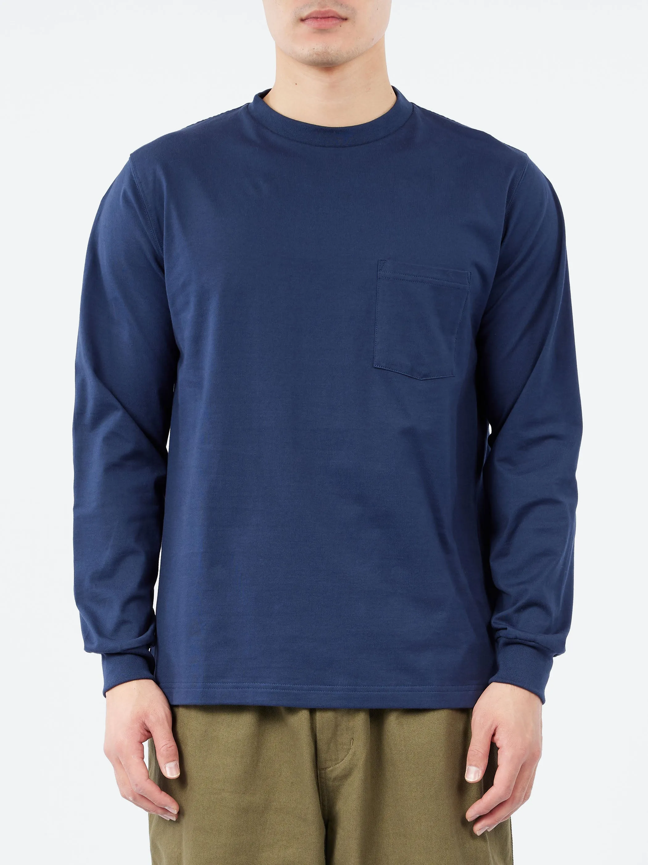 Long Sleeve Pocket Tee sold by gravitypope