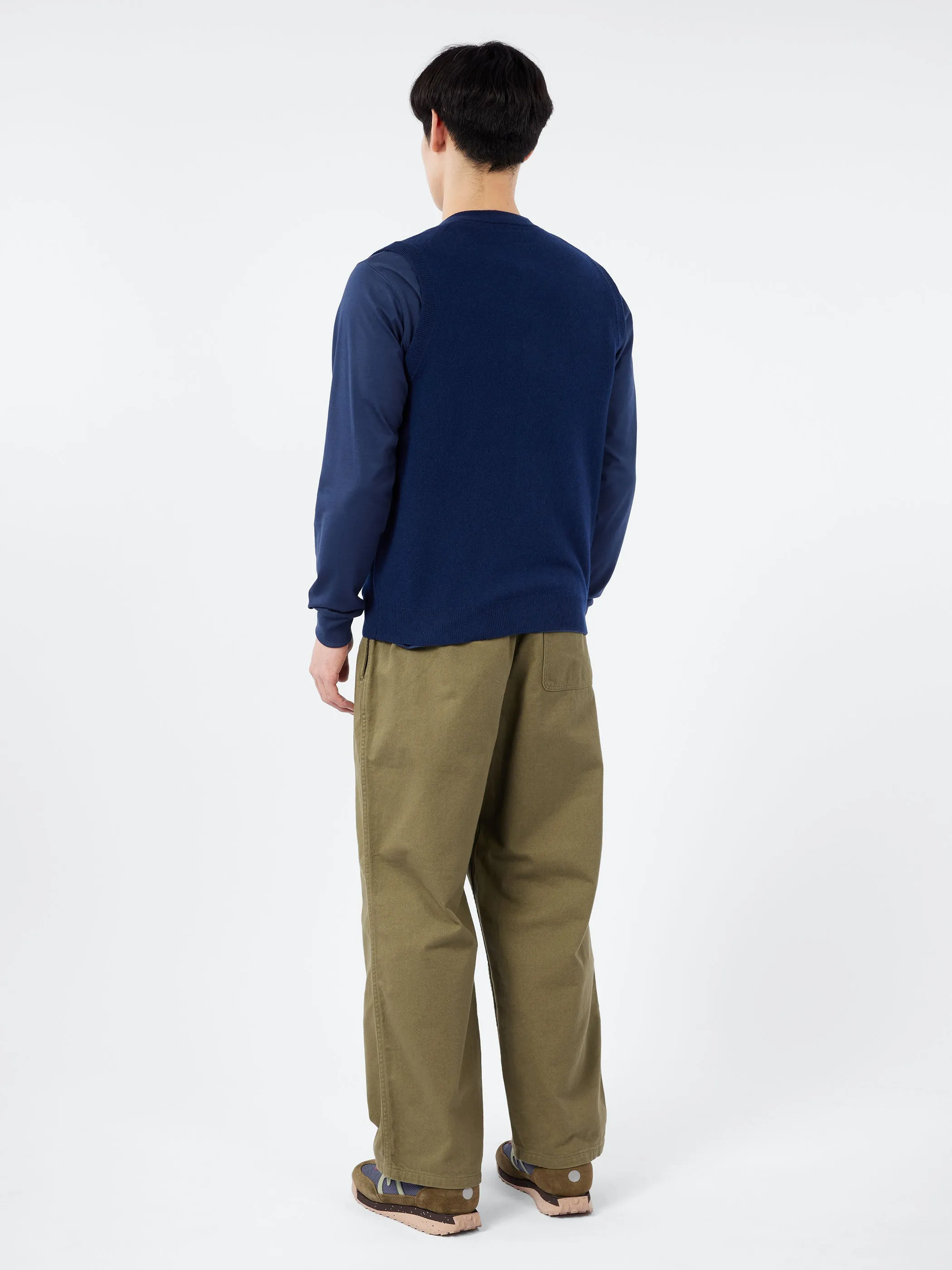 Button Knit Vest Solid sold by gravitypope product image thumbnail 3