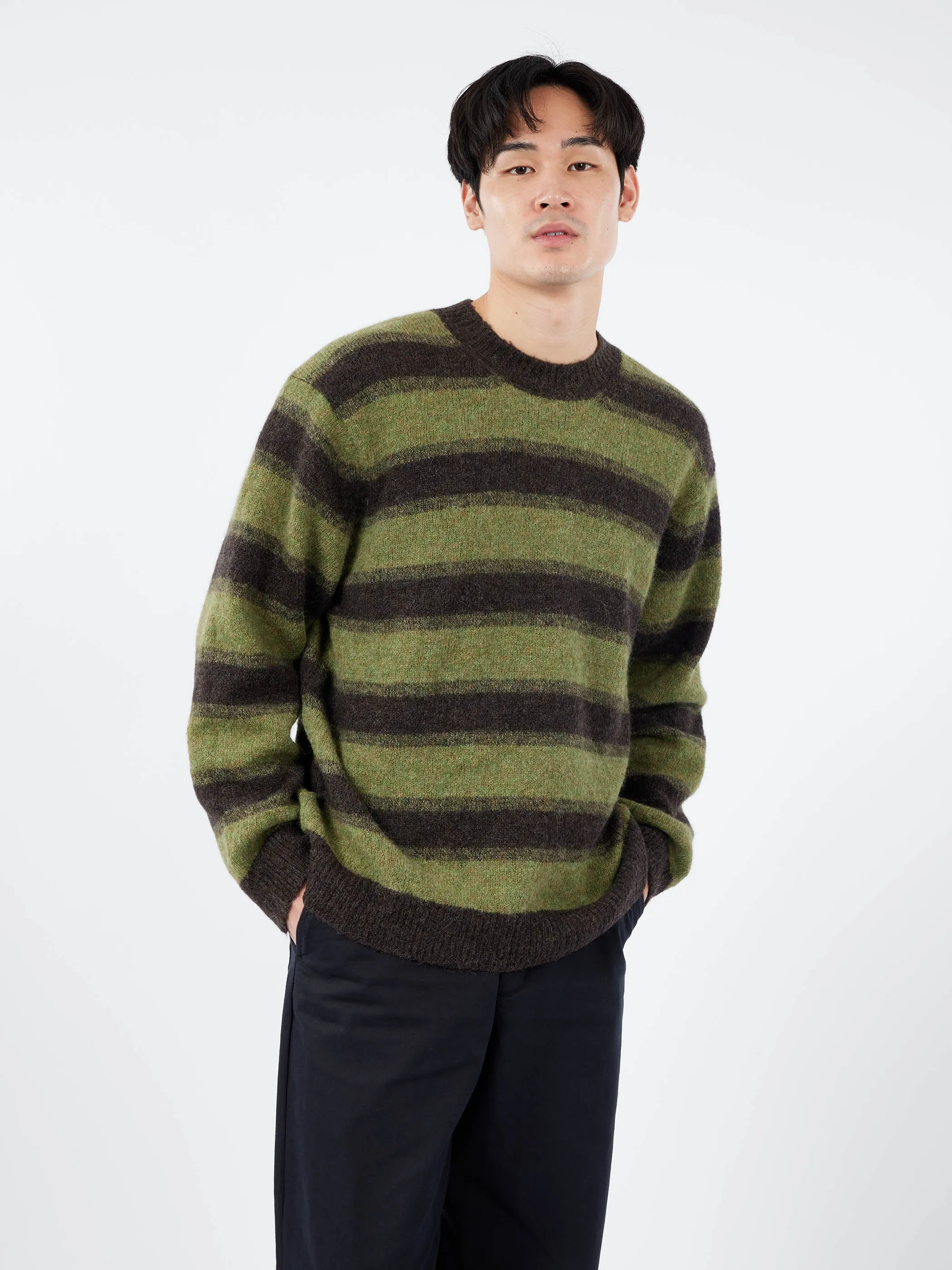 Alpaca Wool Stripe Sweater sold by gravitypope product image thumbnail 4