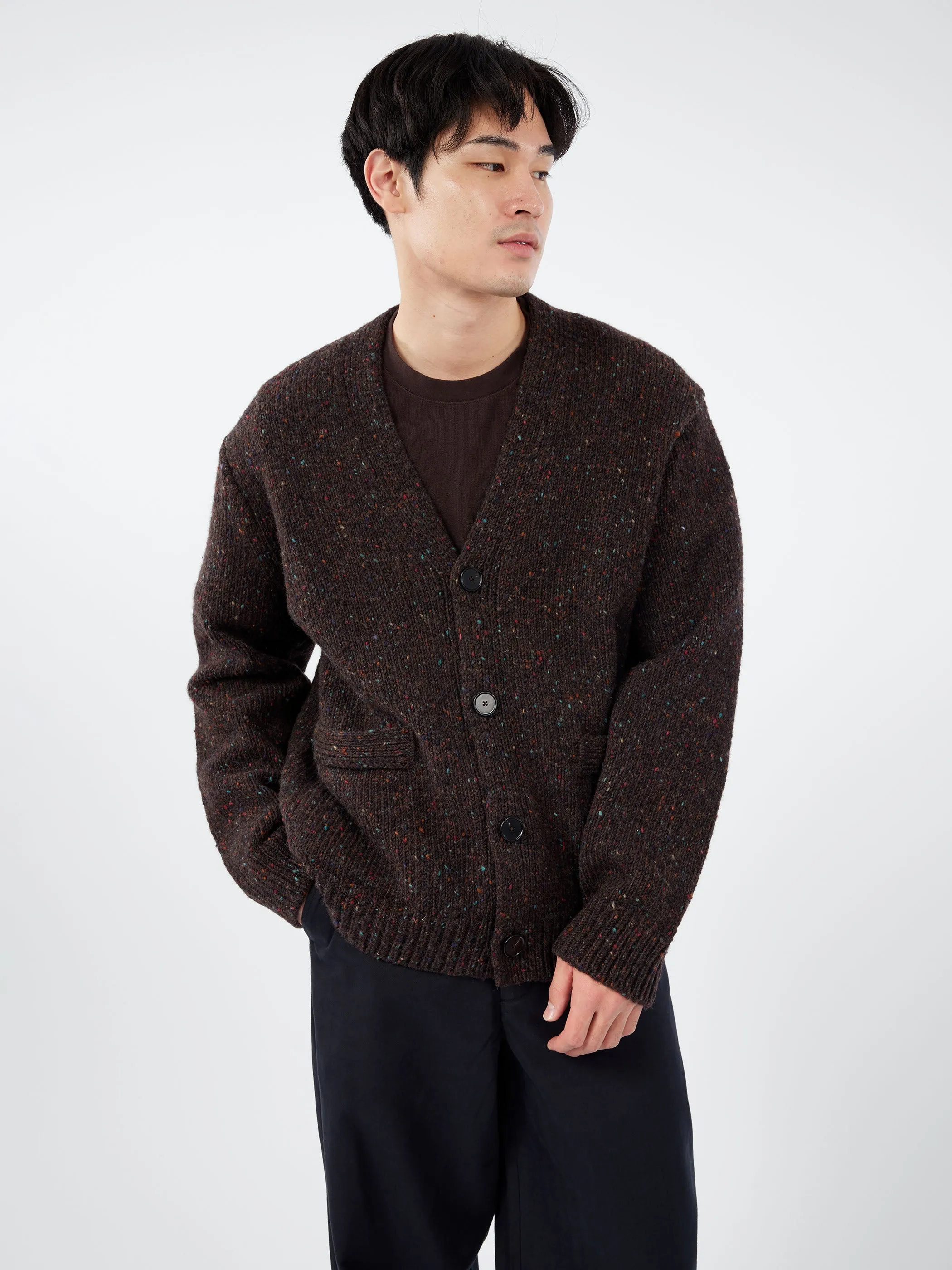 Donegal V-Neck Cardigan sold by gravitypope product image thumbnail 4