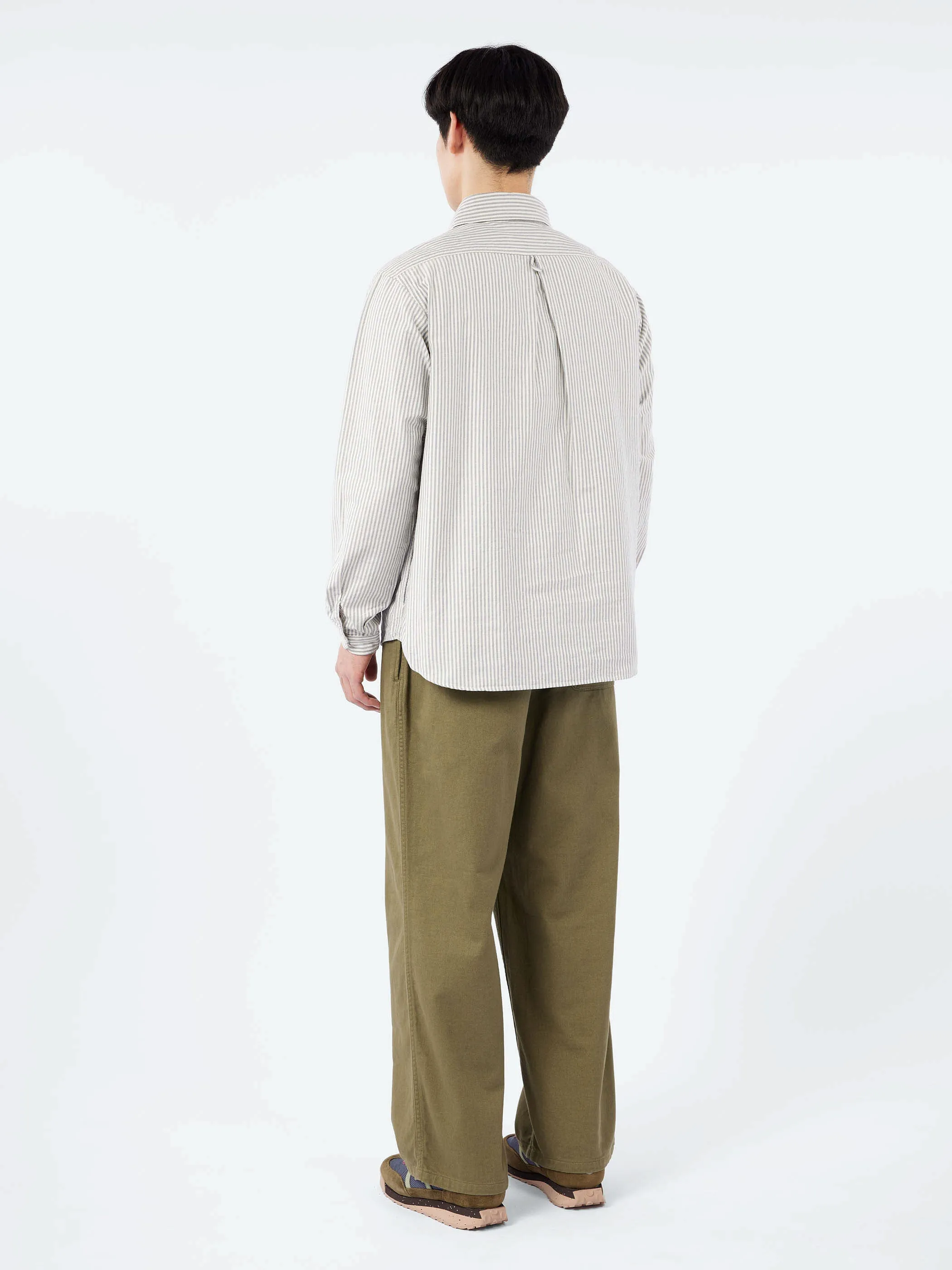 Oxford Round Collar Pullover Shirt sold by gravitypope product image thumbnail 3