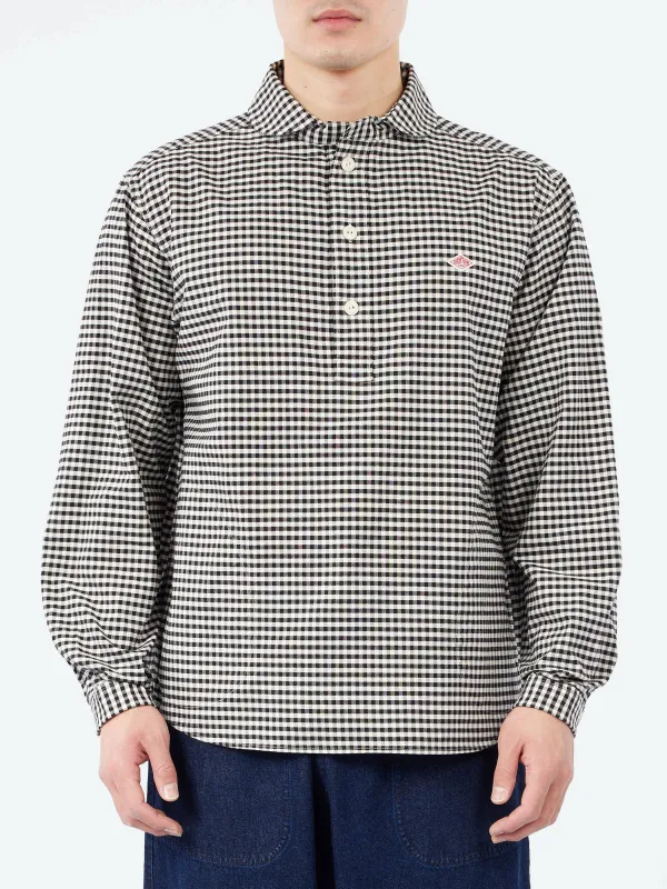 Oxford Round Collar Pullover Shirt sold by gravitypope