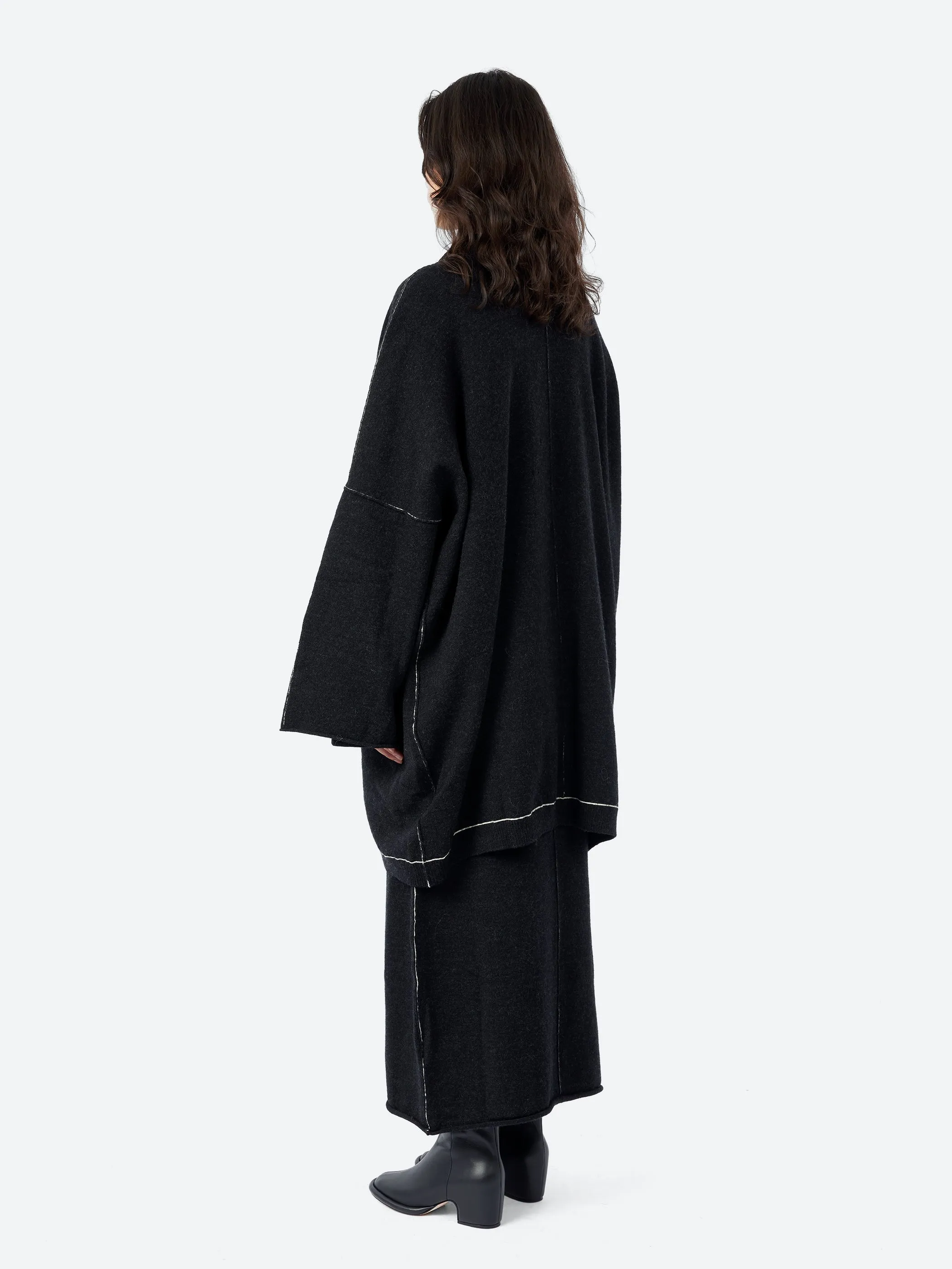 Stitch Wide Cardigan sold by gravitypope product image thumbnail 3