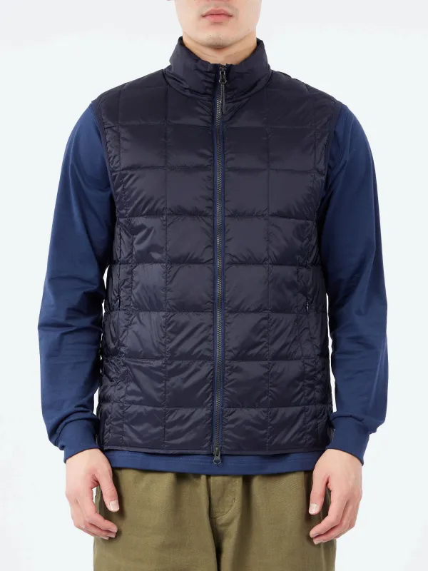 High Neck Zip Inner Down Vest sold by gravitypope