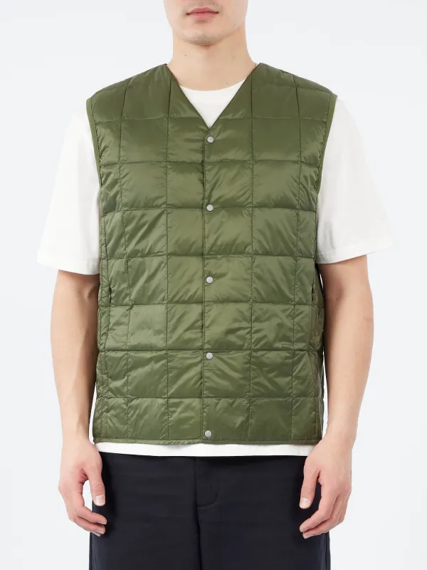 Military V-Neck Button Down Vest sold by gravitypope
