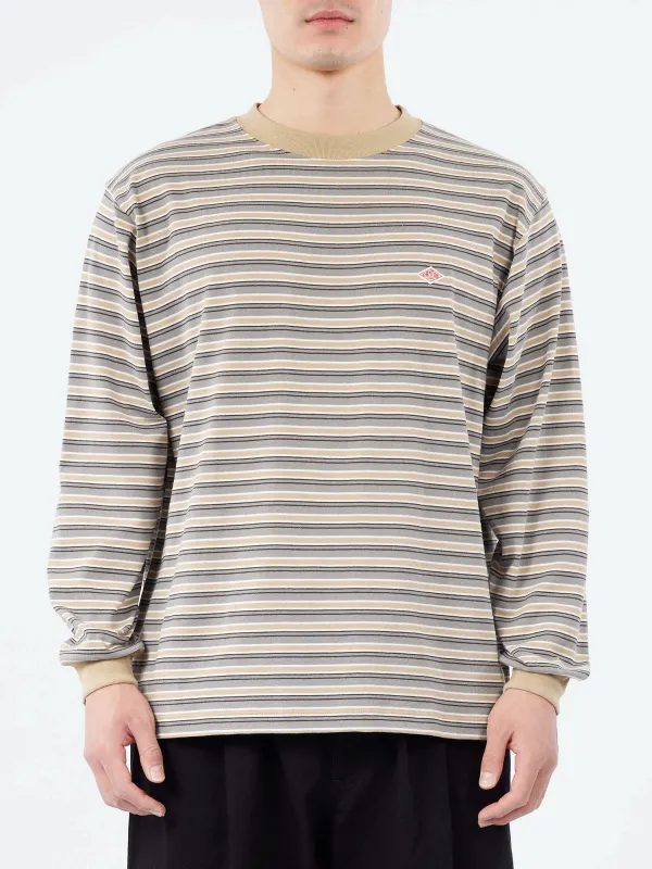 Long Sleeve Stripe T-Shirt sold by gravitypope