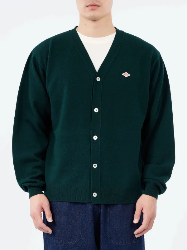 Lambswool V-Neck Cardigan sold by gravitypope