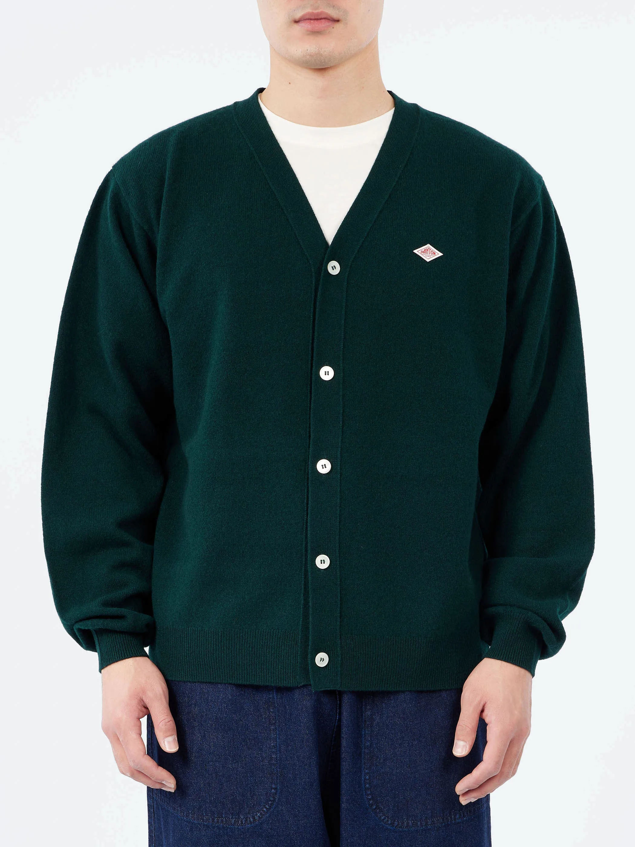 Lambswool V-Neck Cardigan sold by gravitypope