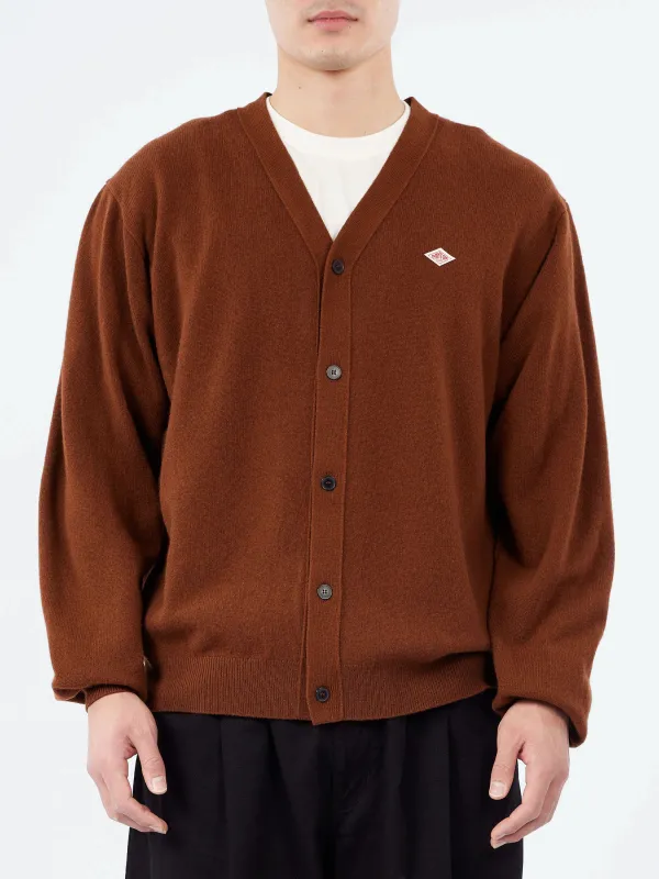 Lambswool V-Neck Cardigan sold by gravitypope