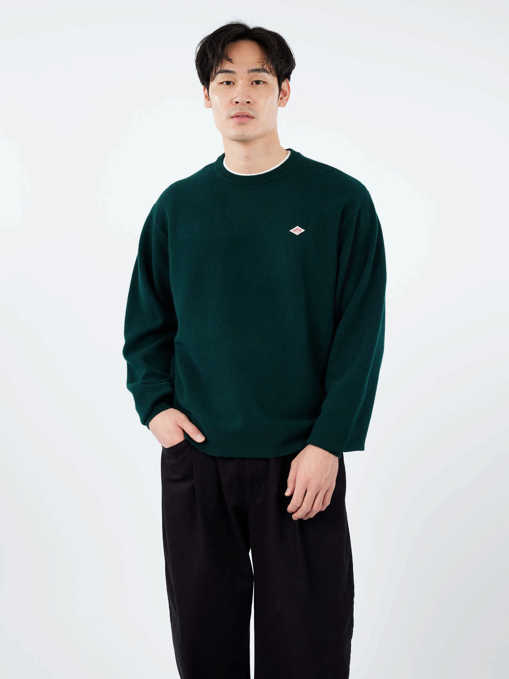 Lambswool Crew Neck Knit Pullover sold by gravitypope product image thumbnail 4