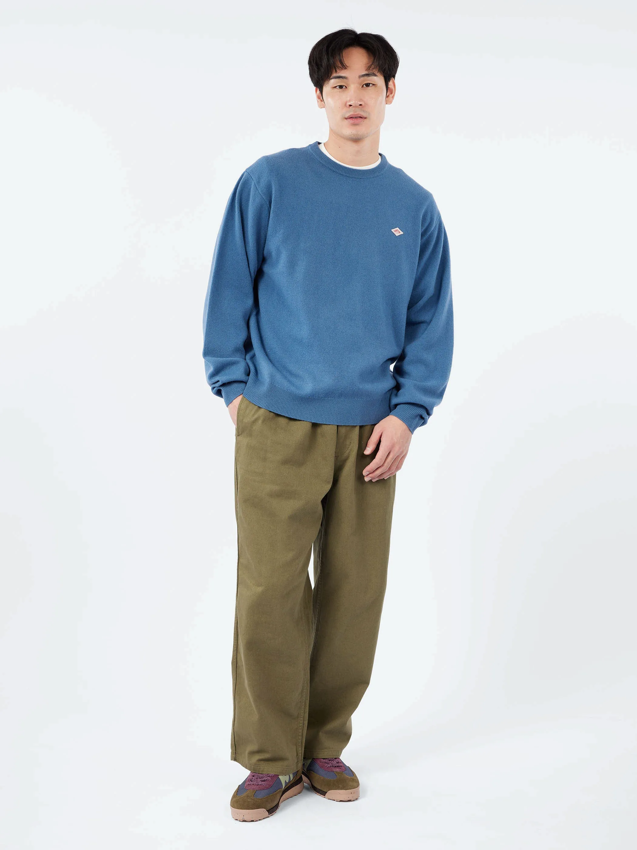 Lambswool Crew Neck Knit Pullover sold by gravitypope product image thumbnail 4