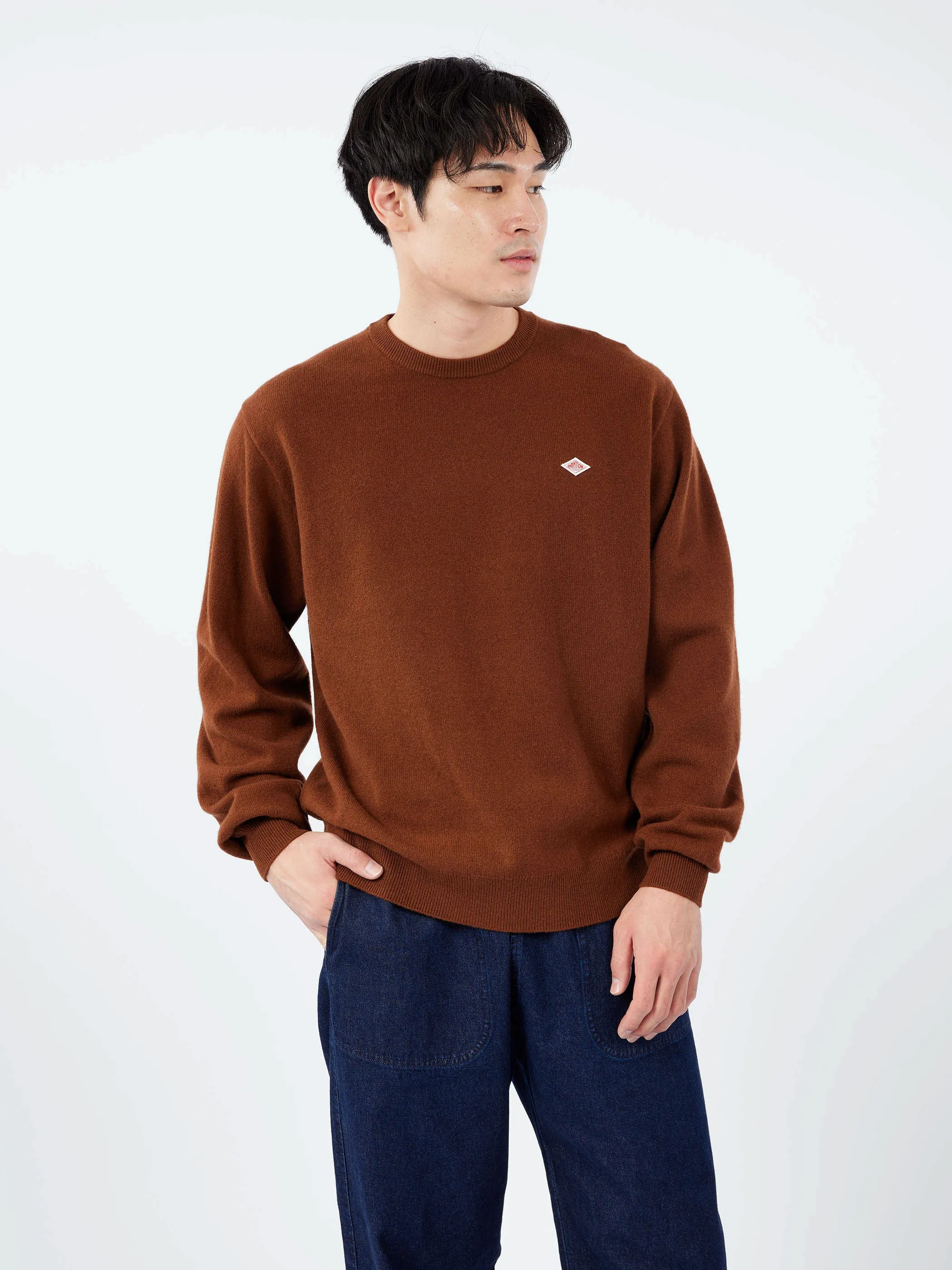 Lambswool Crew Neck Knit Pullover sold by gravitypope product image thumbnail 4